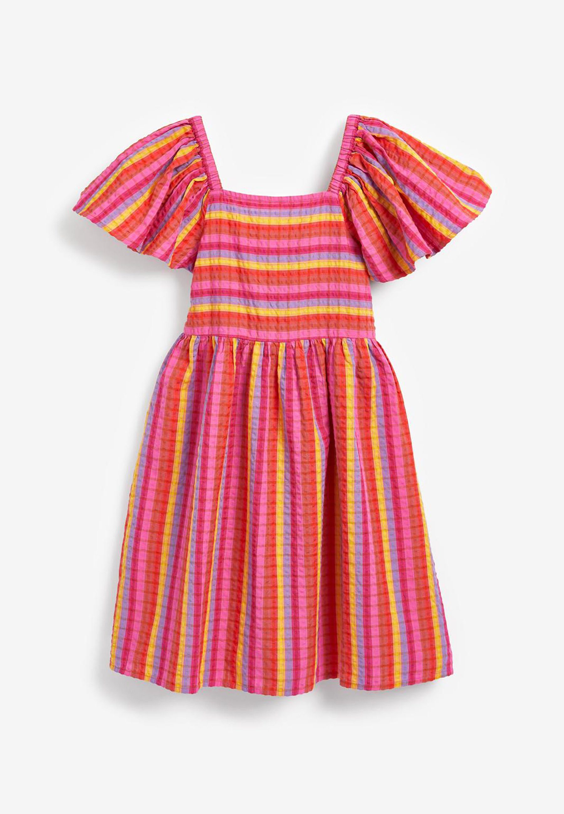 Next Sommerkleid »Kleid mit Rüschenärmeln« kaufen | OTTO
