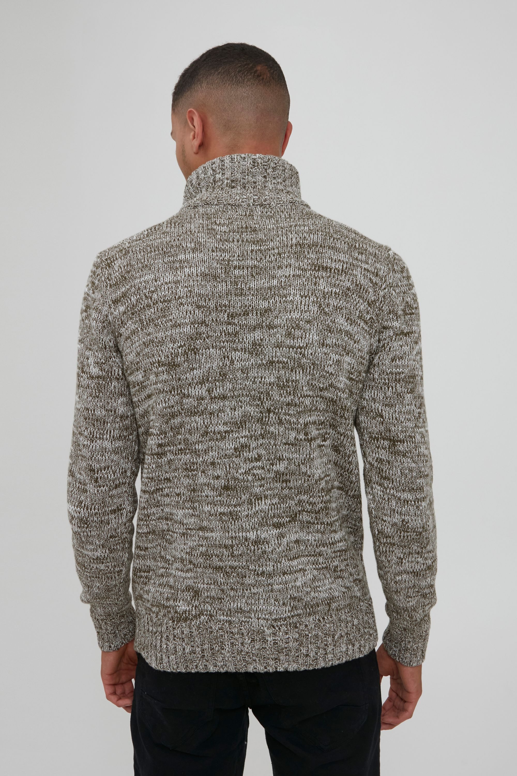 !Solid Troyer SDPhilostrate Strickpulli in Melange-Optik