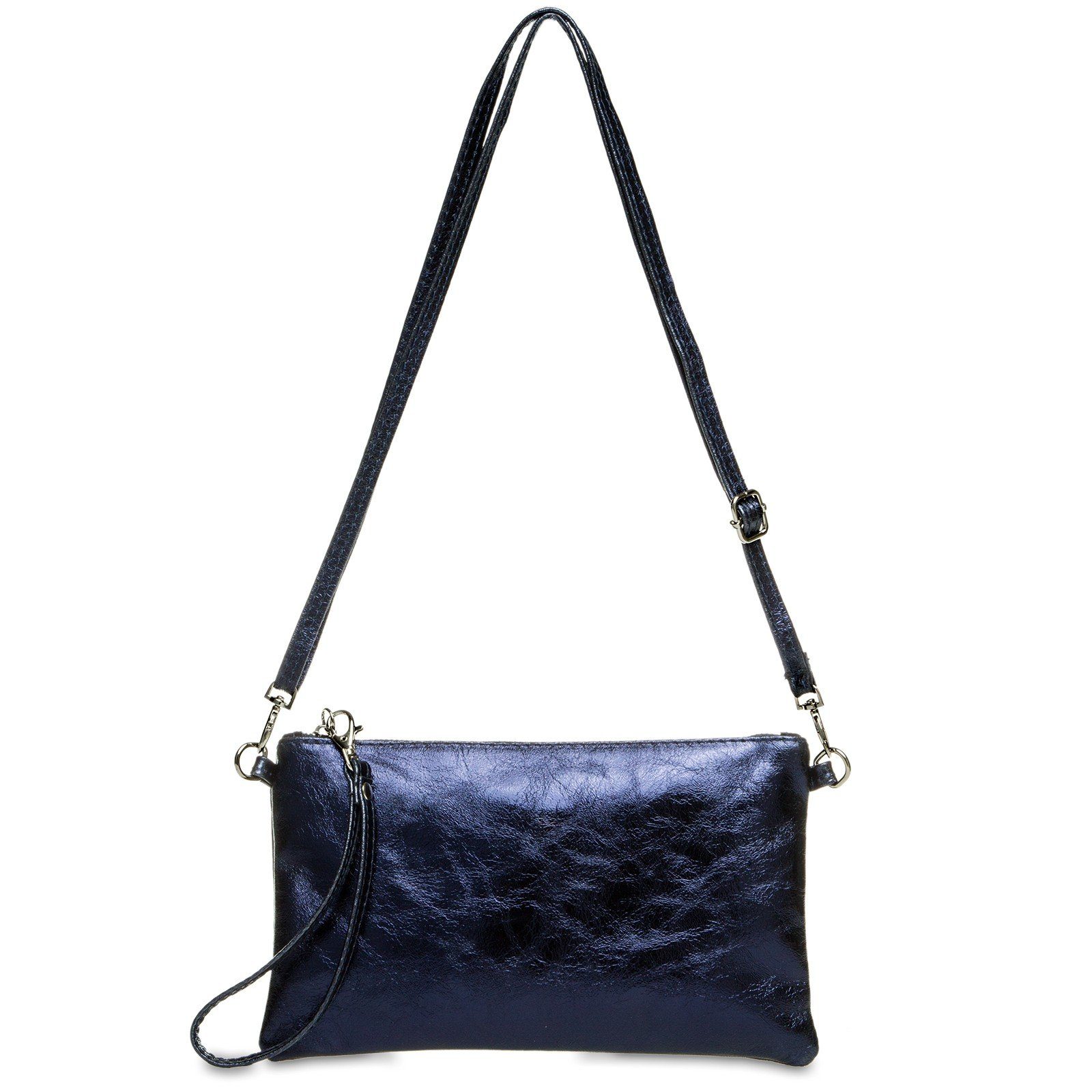 Caspar Clutch Leder Abendtasche Damen Umhängetasche günstig online kaufen