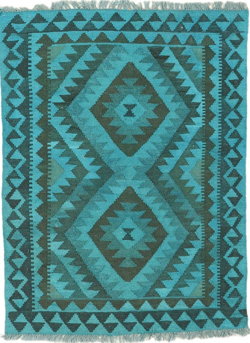 Orientteppich Kelim Afghan Heritage Limited 92x122 Handgewebter Moderner, Nain Trading, rechteckig, Höhe: 3 mm