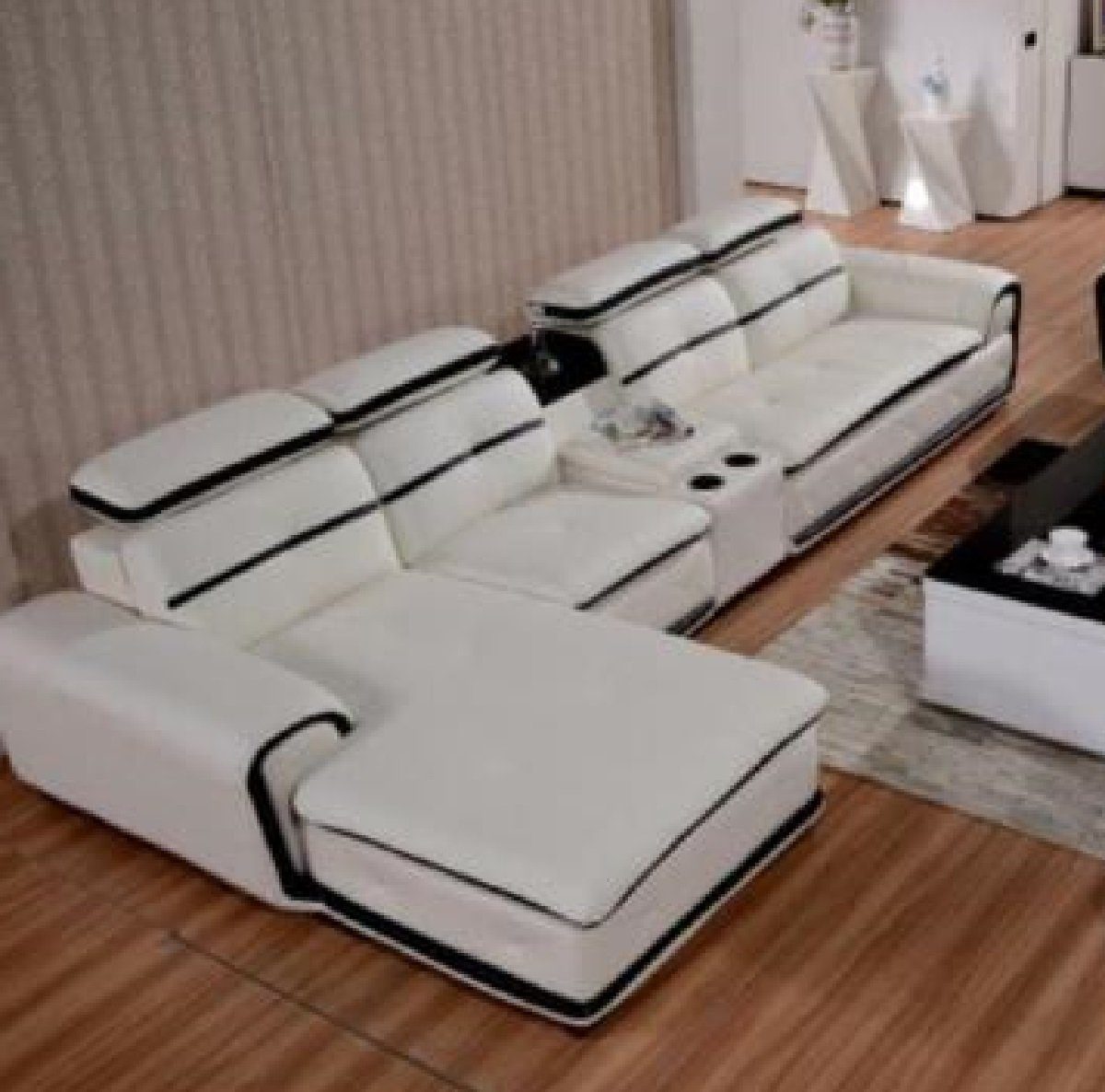 JVmoebel Ecksofa, Luxus Eckgarnitur Ecksofa L-form Polster Modern Relax Sitz Möbel