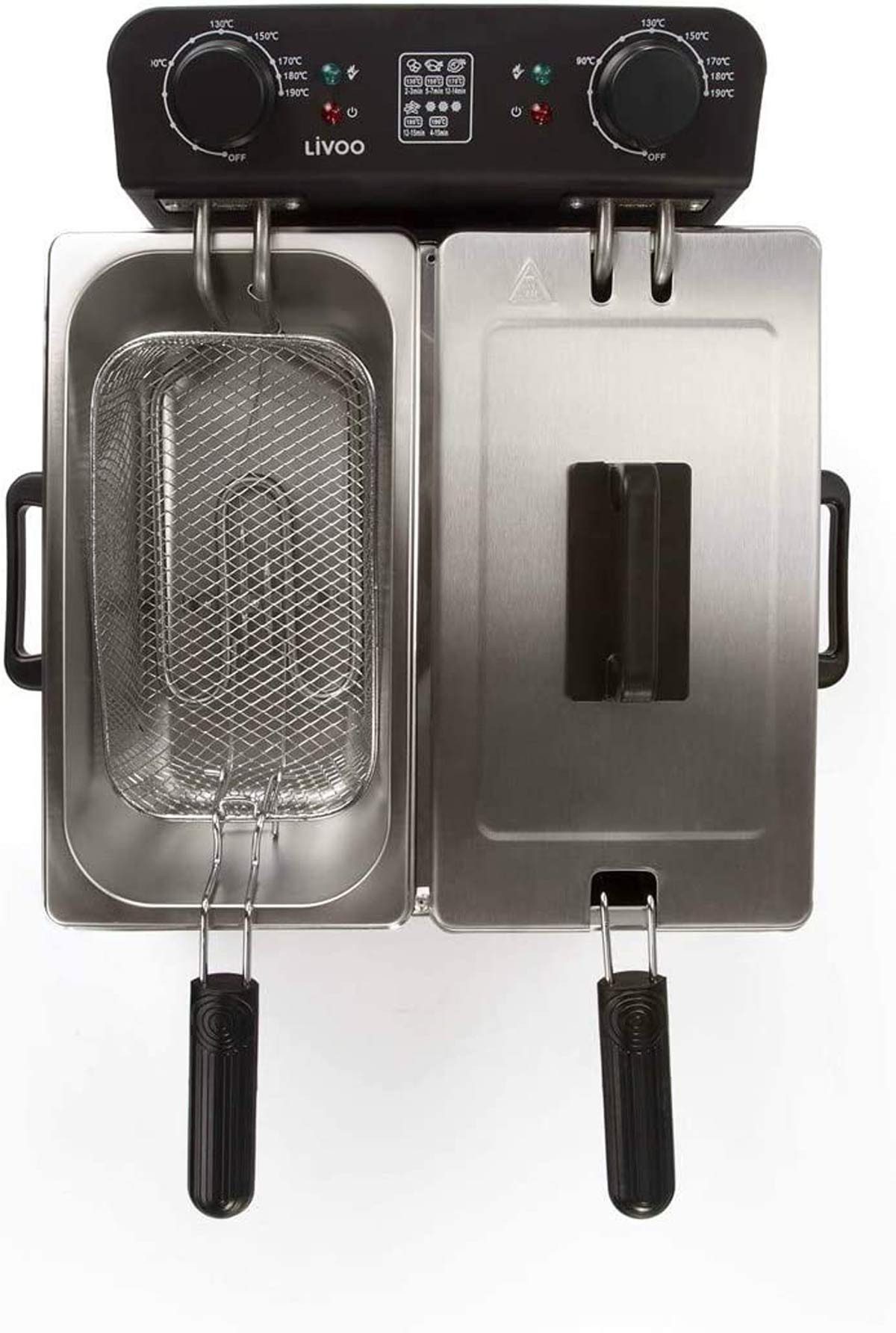 LIVOO Kaltzonenfritteuse, 3300 W