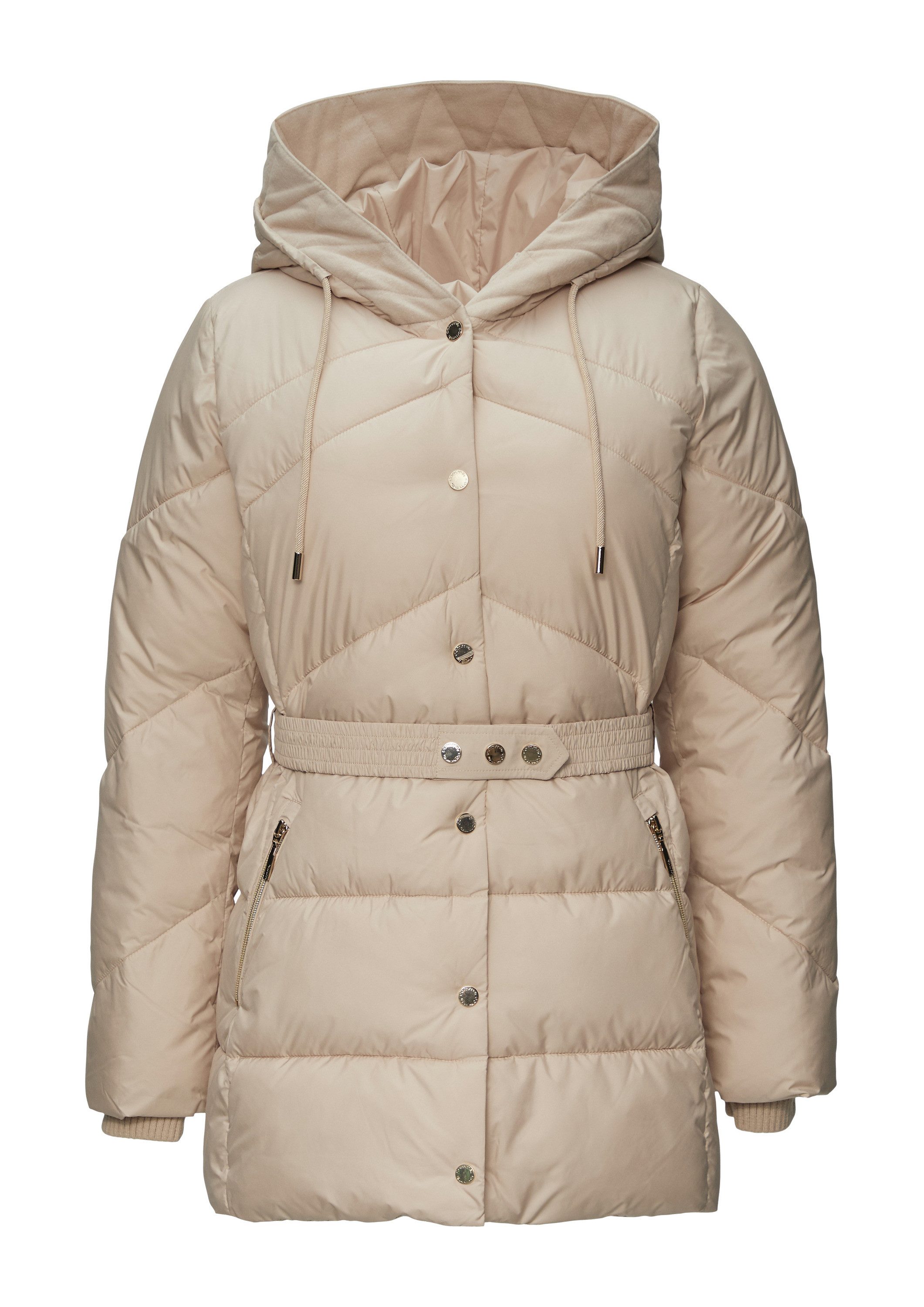 comma Winterjacke Outdoor-Jacke Gesteppte Jacke mit Druckknöpfen günstig online kaufen
