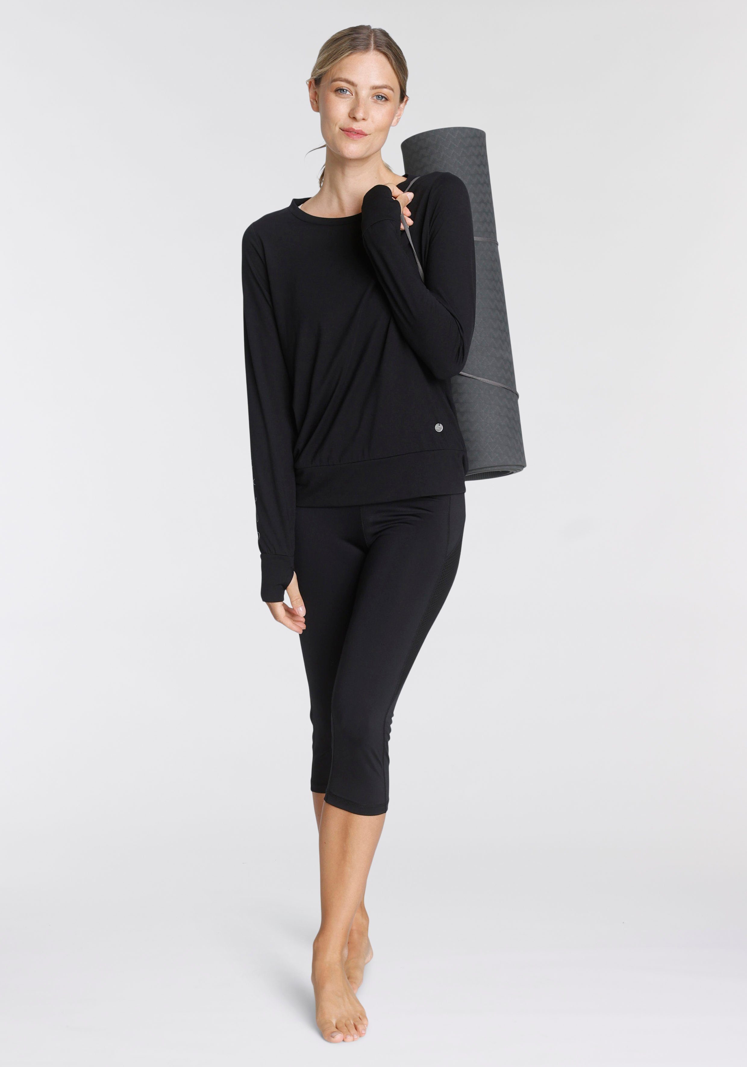 Ocean Sportswear Langarmshirt Soulwear - Yoga & Relax Shirt - Loose Fit langärmlig, figurumspielender Schnitt, sportlicher Stil