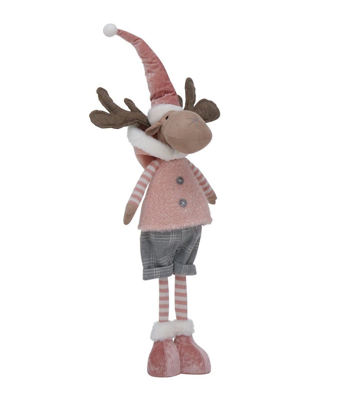 BOLTZE Weihnachtsfigur, Polyester, Eisen, Naturstein, Materialmix