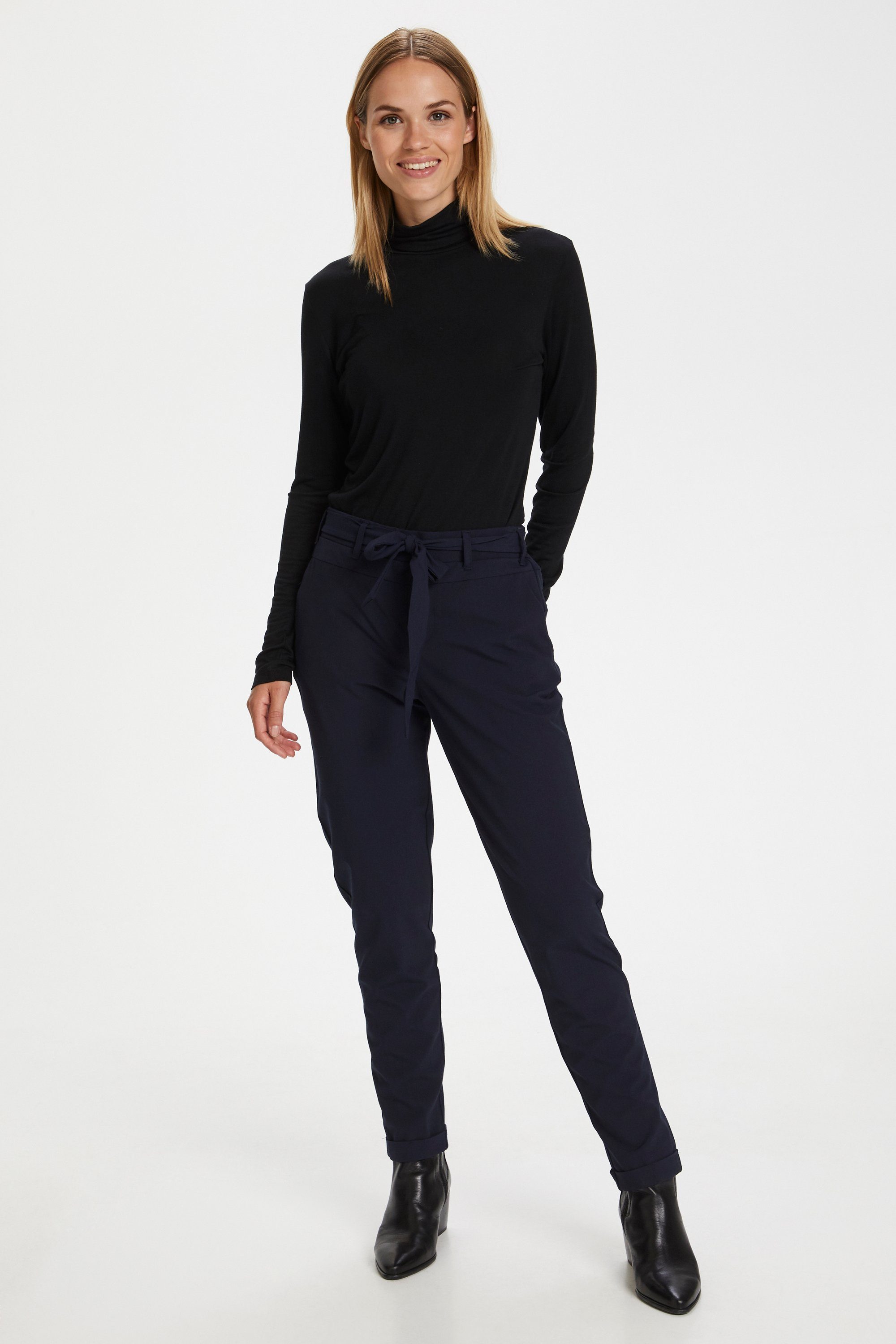 KAFFE Anzughose Pants Marine Jillian Suiting Midnight