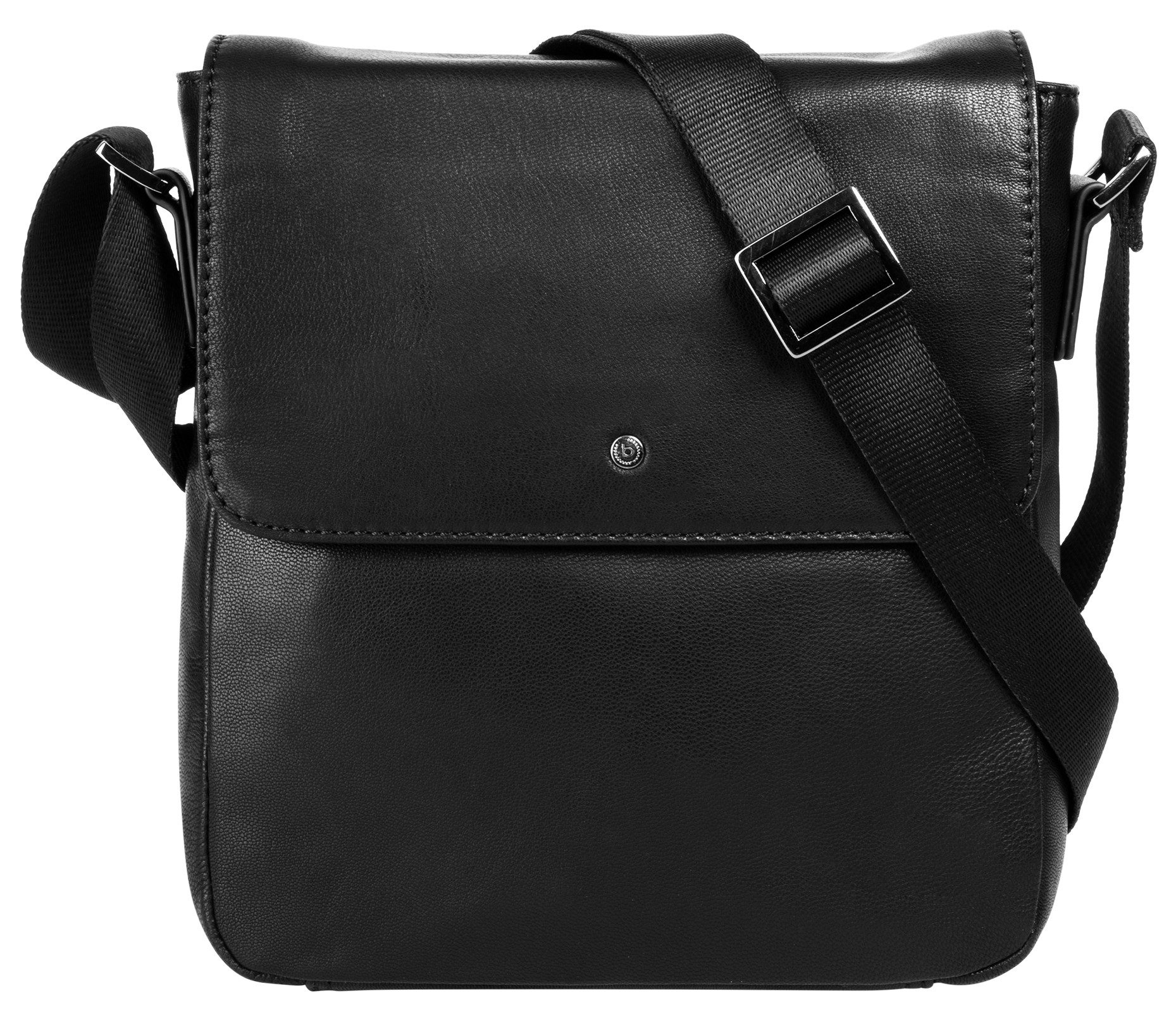 bugatti Umhängetasche BLACK MAGIC, echt Leder