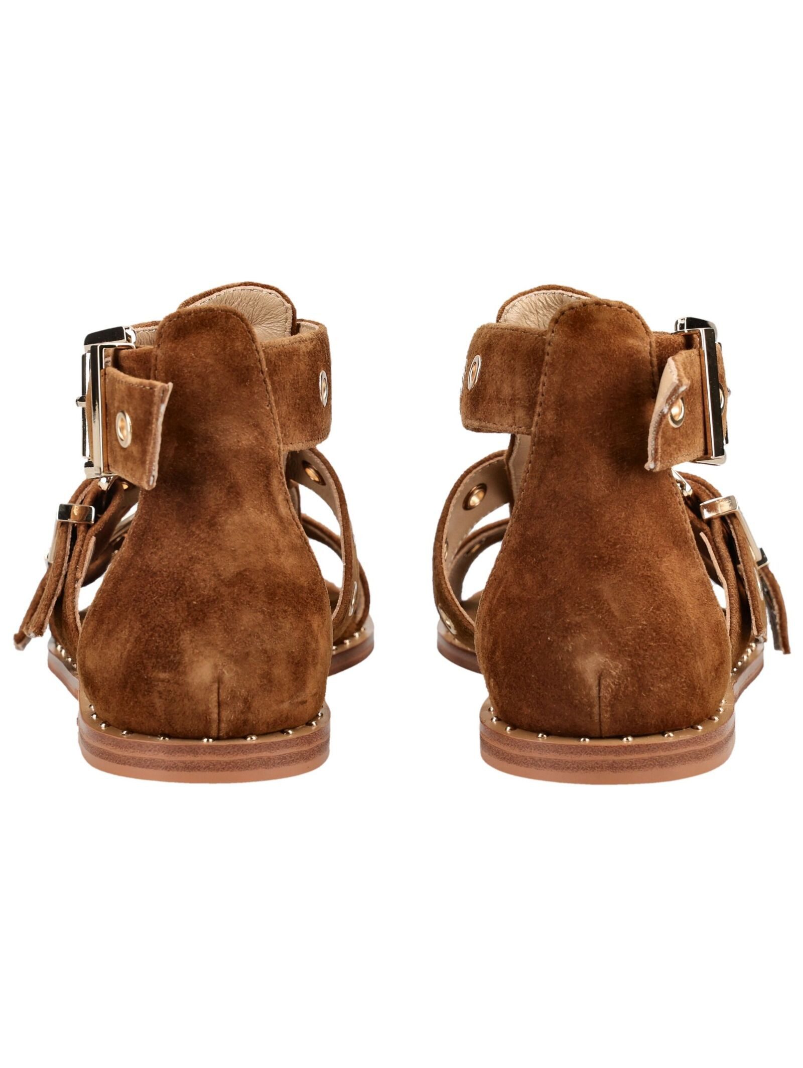 Alma en Pena ALMA EN PENA Sandalen Veloursleder Schaftsandalette – Bild 5 von 5