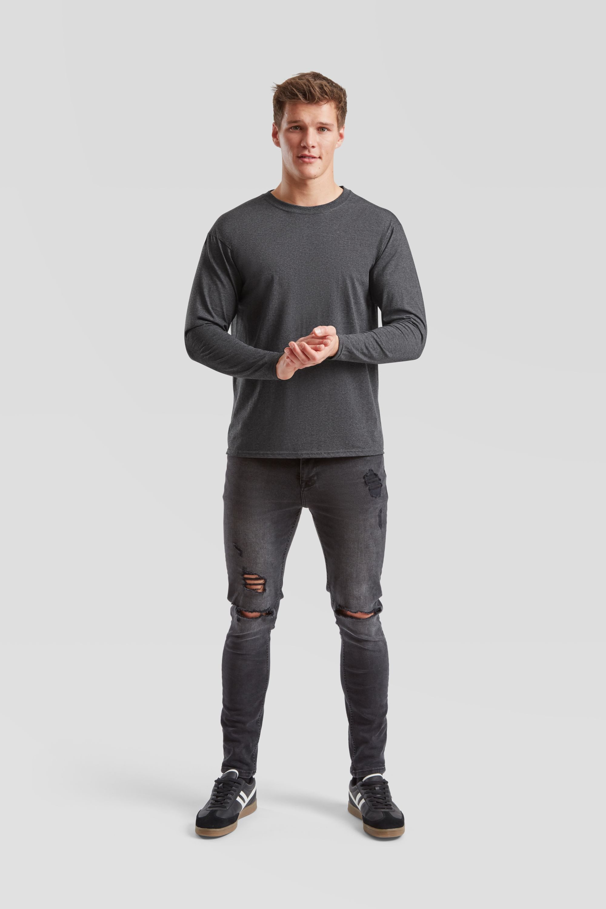Fruit of the Loom Longsleeve Fruit of the Loom Valueweight Long Sleeve T günstig online kaufen