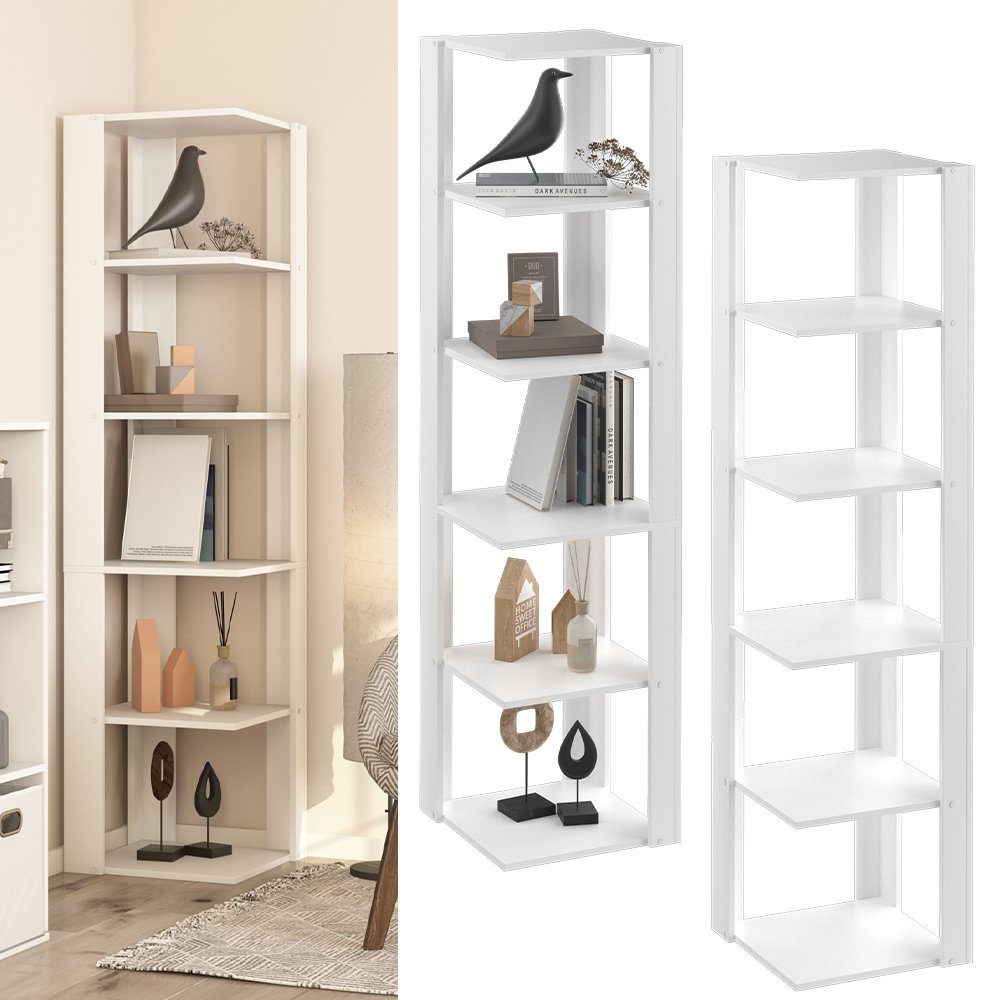 Vicco Eckregal Amina, Weiß, 45 x günstig online kaufen