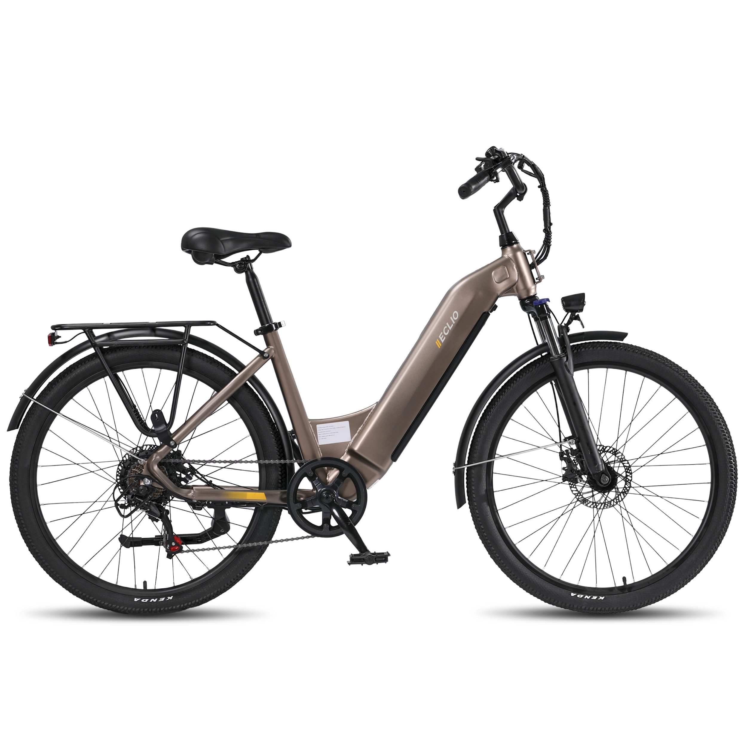 Vankel E-Bike Cityrad e bike für herren 26 zoll 18.2AH 36V 655WH damen 120km Elektrofahrrad, Kettenschaltung, Heckmotor, 655 Wh, (Beleuchtungsset mit Batterieladegerät, Batterieschlüssel, Werkzeug), Komfortables Stadtrad mit Scheibenbremsen & 26" Bereifung für Pendler