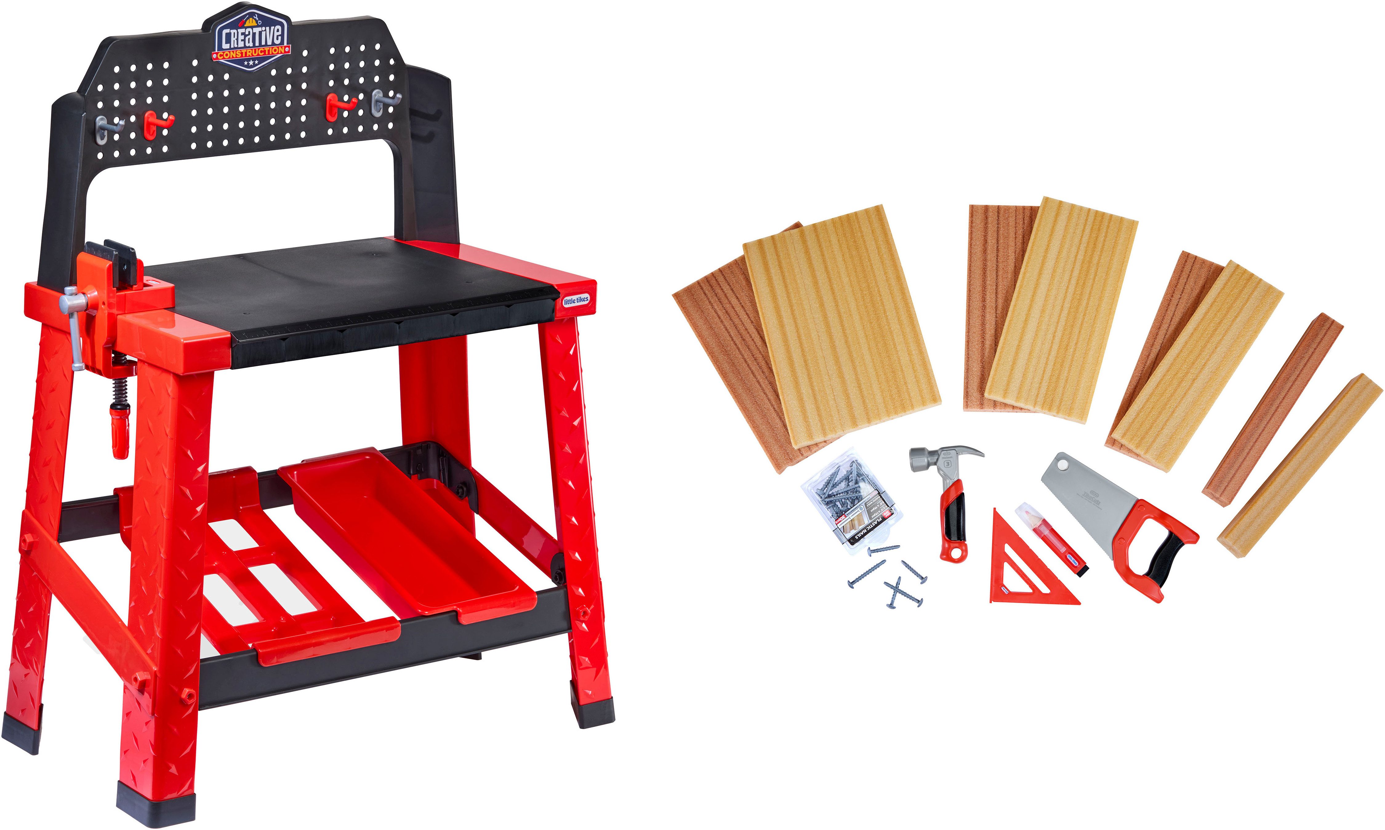 Spielwerkbank Creative Construction - Werkbank
