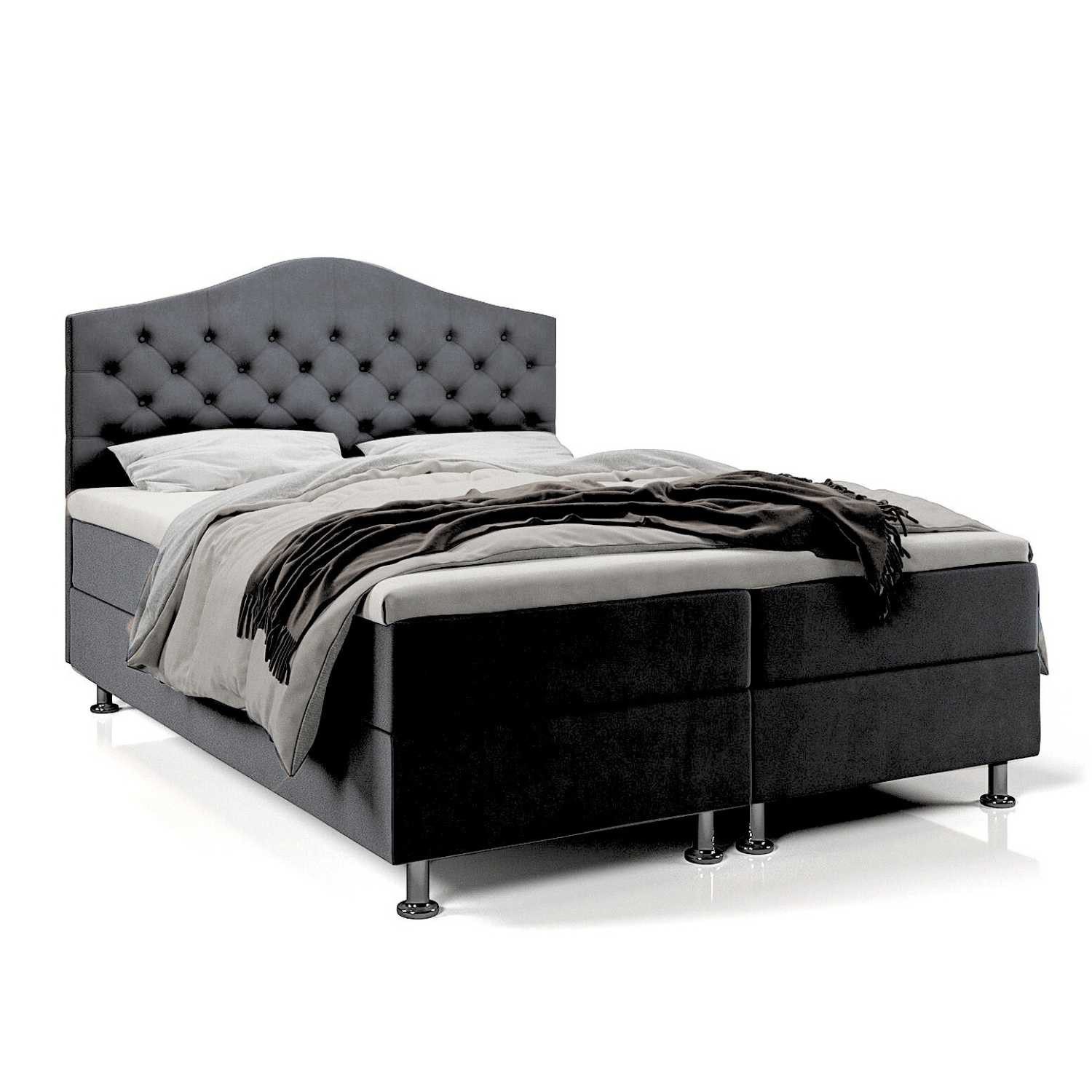 Best for Home Boxspringbett Glamour Bonellfederkern günstig online kaufen