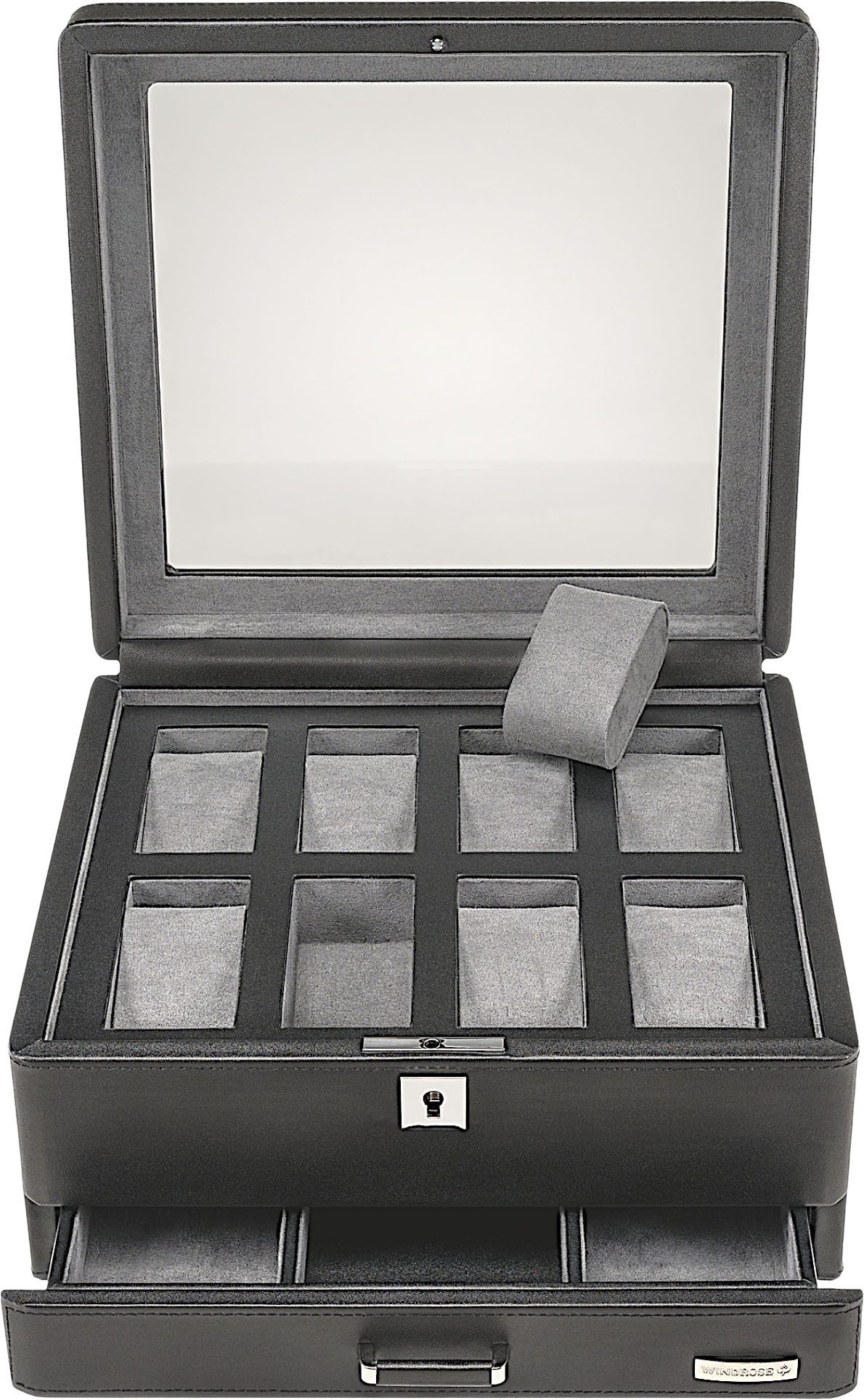 WINDROSE Uhrenbox Tempora, 804021.08, Aufbewahrung, Uhrenkasten, Ø max.40mm, Armbanduhr, Geschenkidee