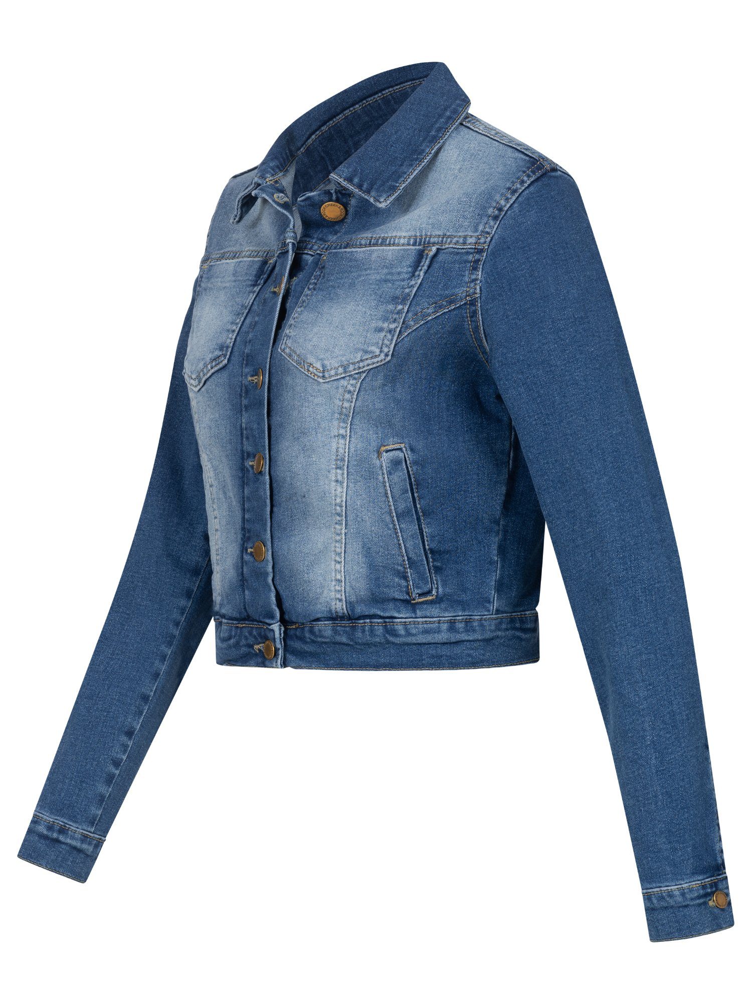 Rock Creek Jeansjacke Damen Jeansjacke D-493