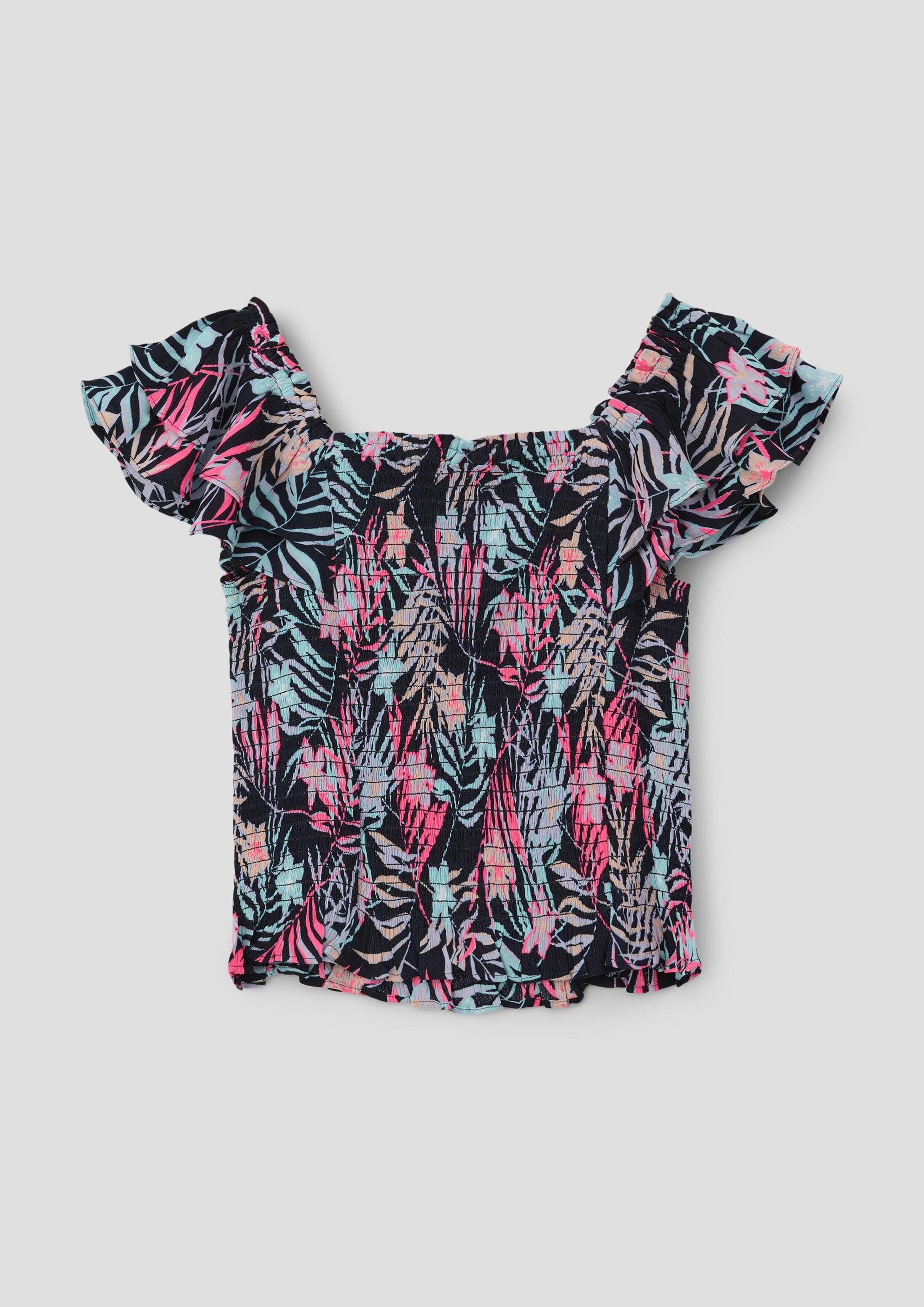 Kurzarmbluse Bluse