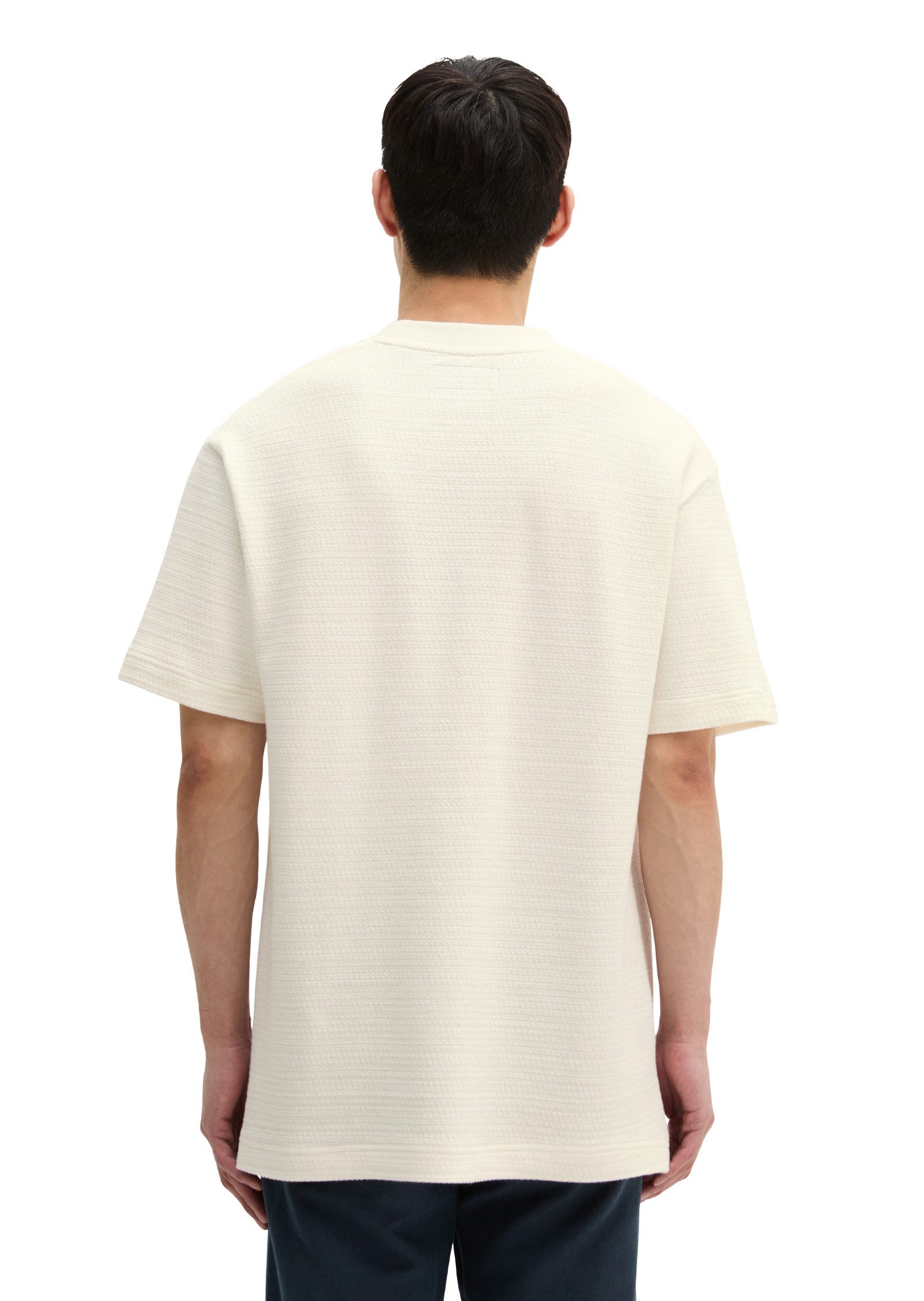 Marc O'Polo T-Shirt mit feiner Struktur