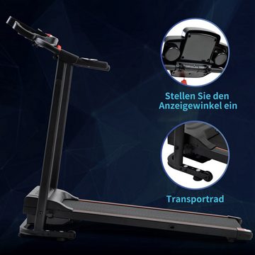 REDOM Laufband Laufmaschine (mit Lautsprecher für Heimgymnastik-Fitness, Faltbares Design und einfache Bewegung)