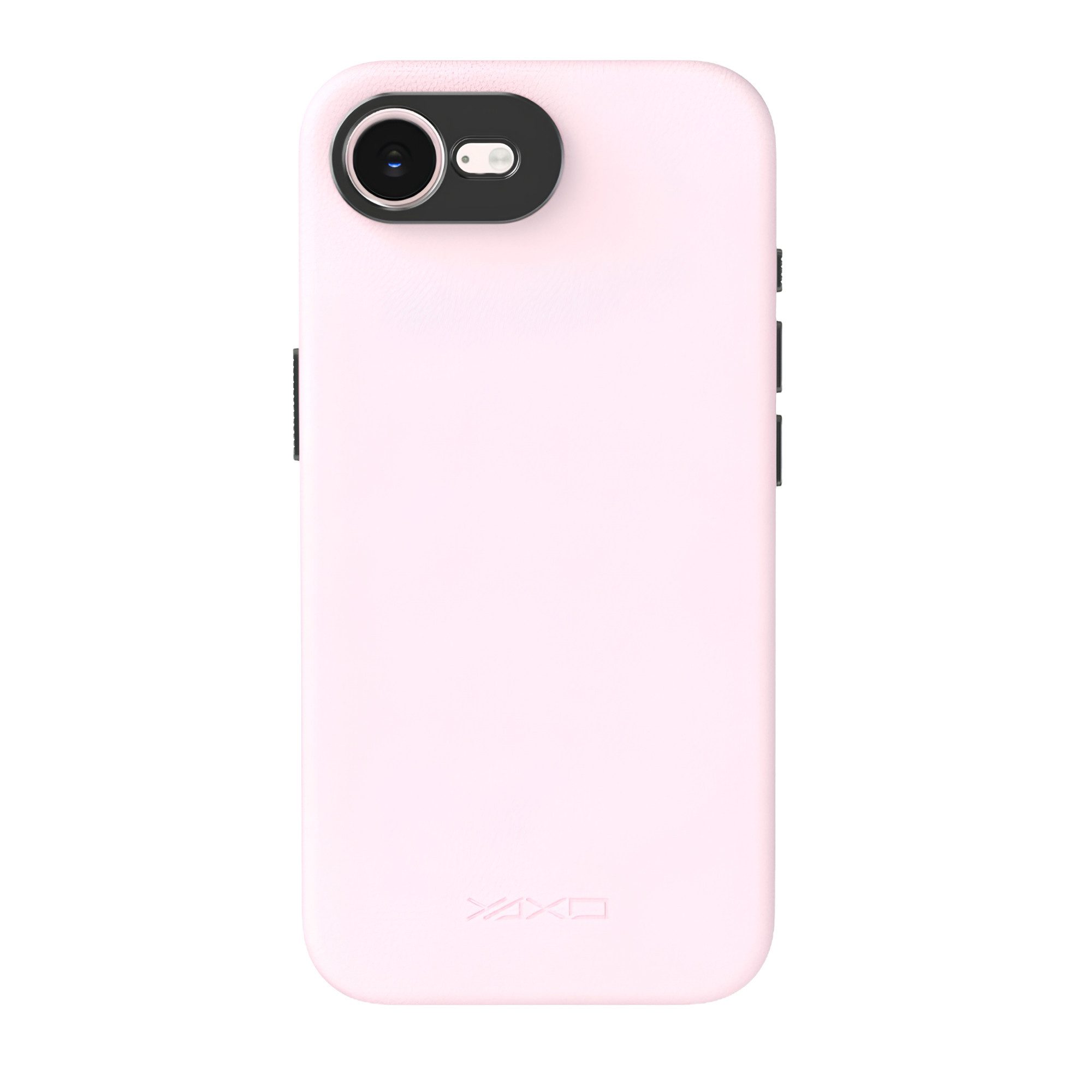 YAXO Smartphone-Hülle Leder Case iPhone 17e MagSafe vegan Kameraschutz stoßfest Aluminium Handyhülle Cover Bumper Fallschutz kabelloses Laden dünn robust Slim, Kunstleder MIL-STD-810G
