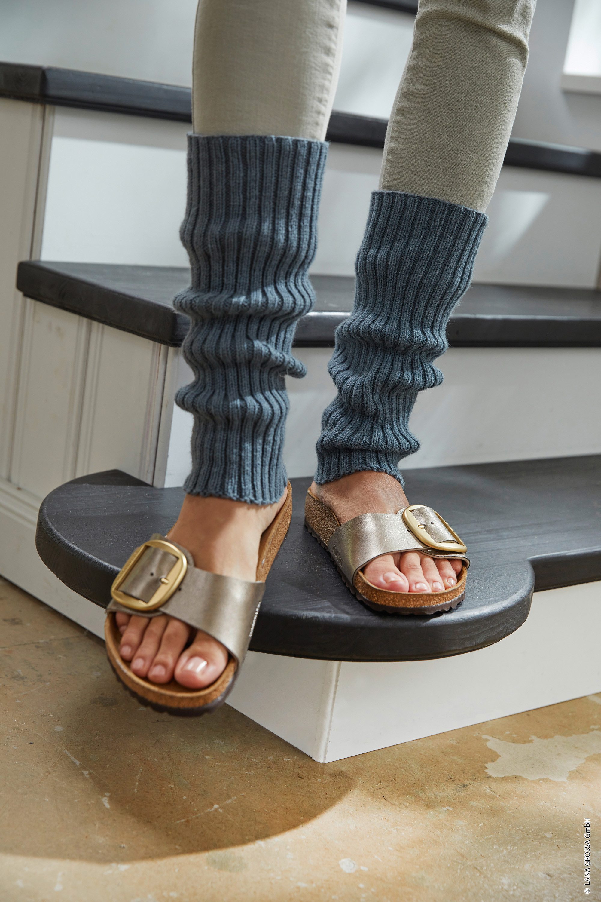 LANA GROSSA MEILENWEIT 100 g MERINO EXTRAFINE Häkelwolle, 420 m (75 % Merino-Schurwolle für angenehm weiche Lieblingssocken, Weiche 4-fach Merino-Sockenwolle in – Bild 3 von 5