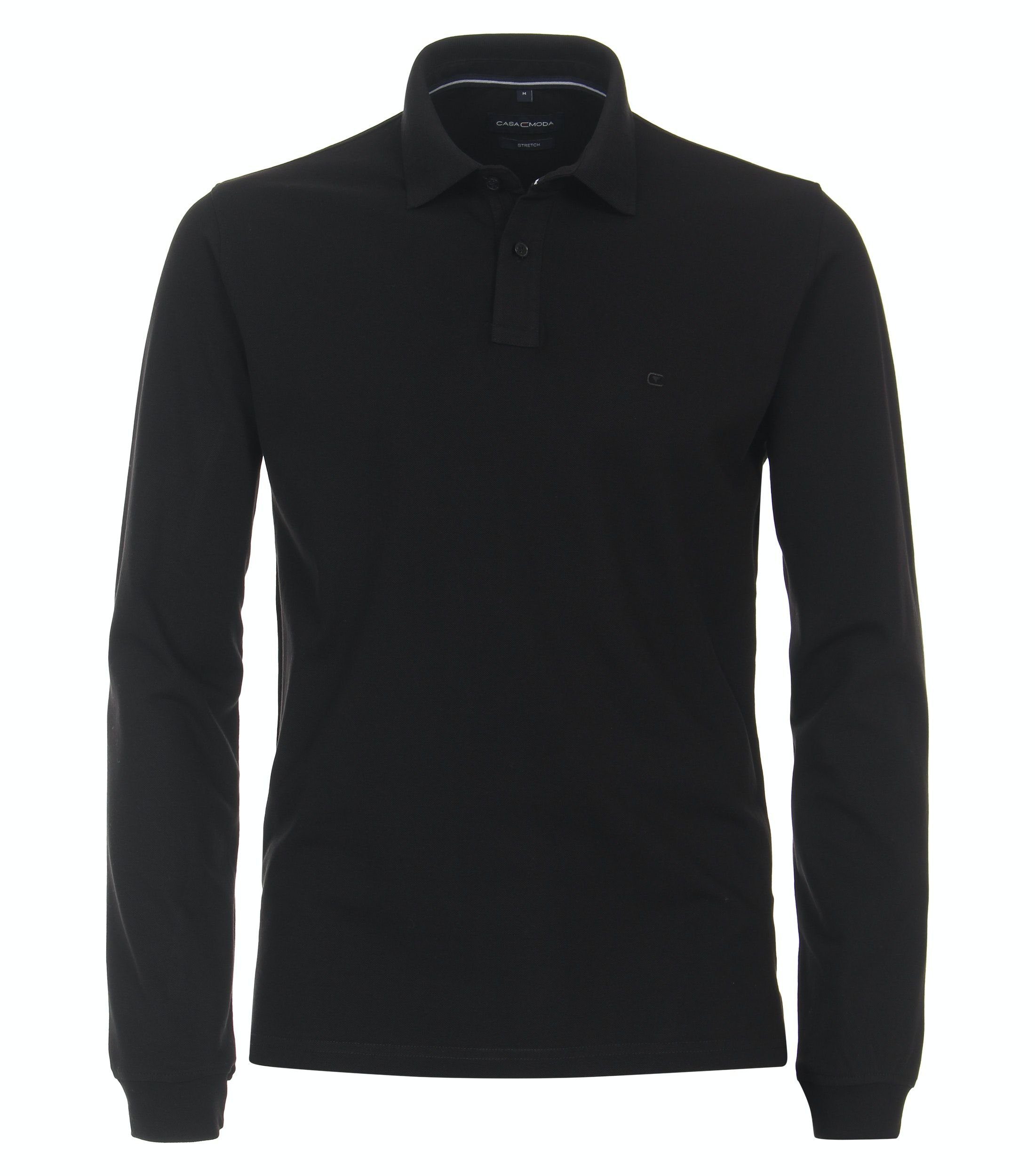 Langarm-Poloshirt
