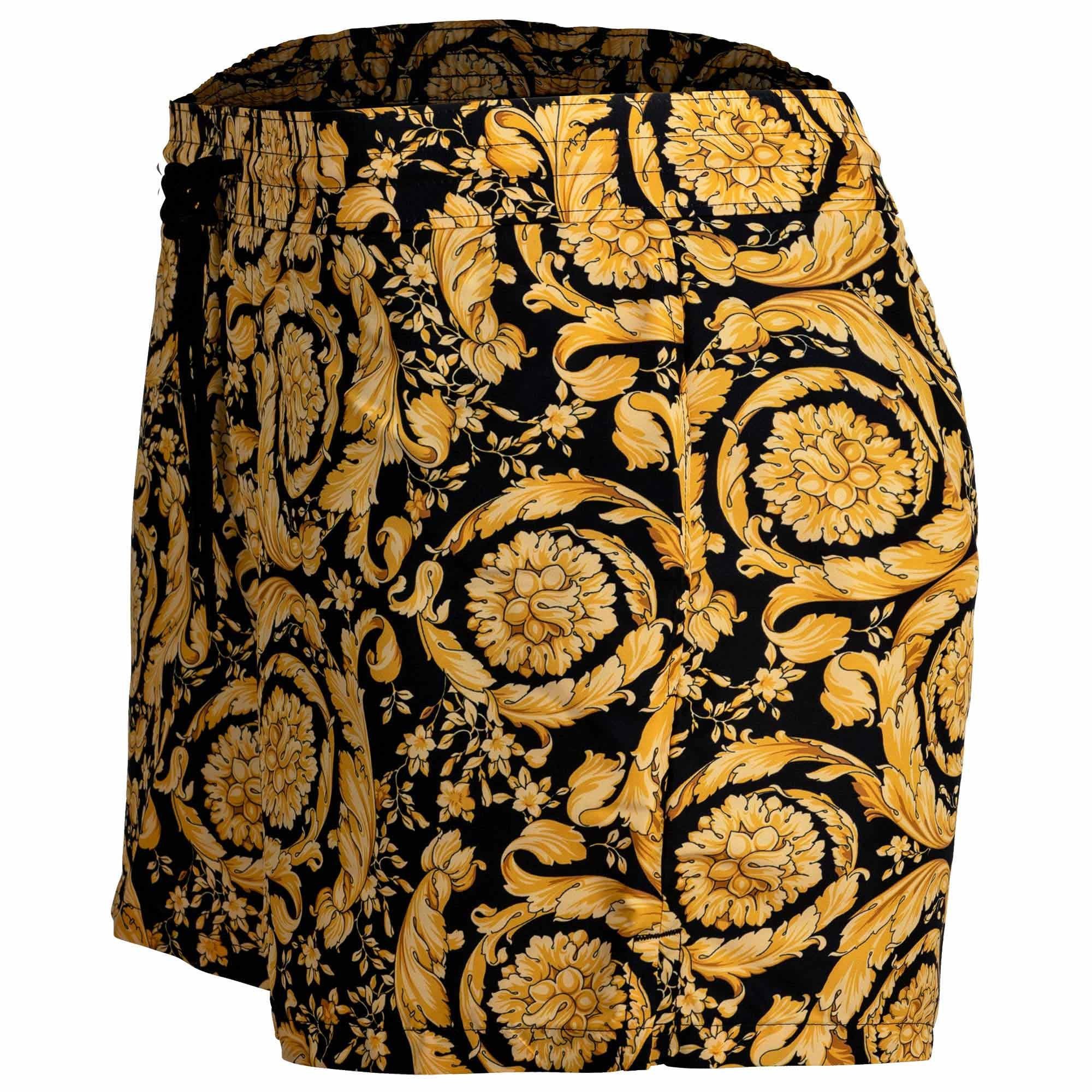 Versace Badeshorts Herren Badeshorts Polyester Barocco