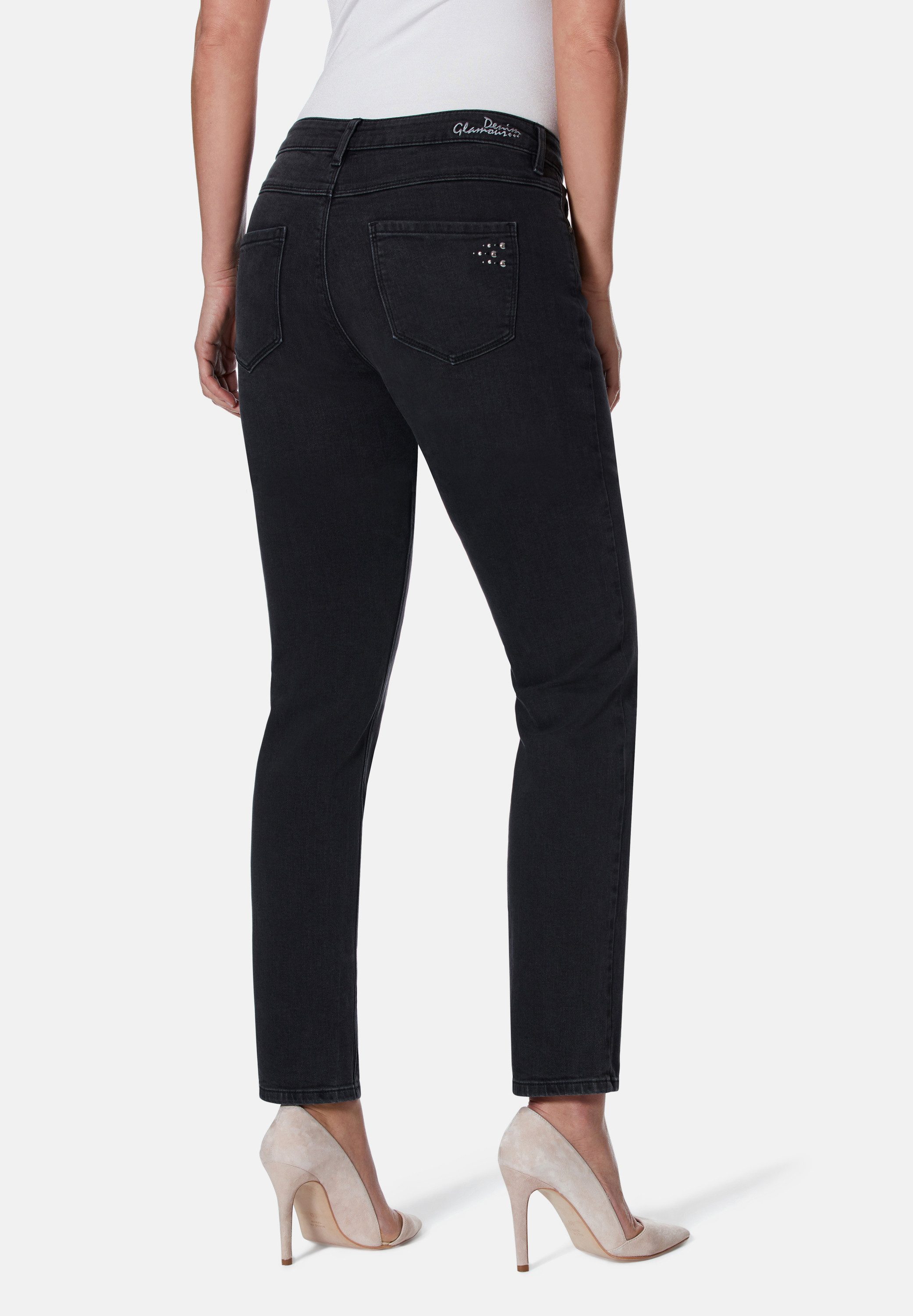 STOOKER WOMEN 5-Pocket-Jeans "Zermatt Denim Straight Fit" Straight Fit Casu günstig online kaufen