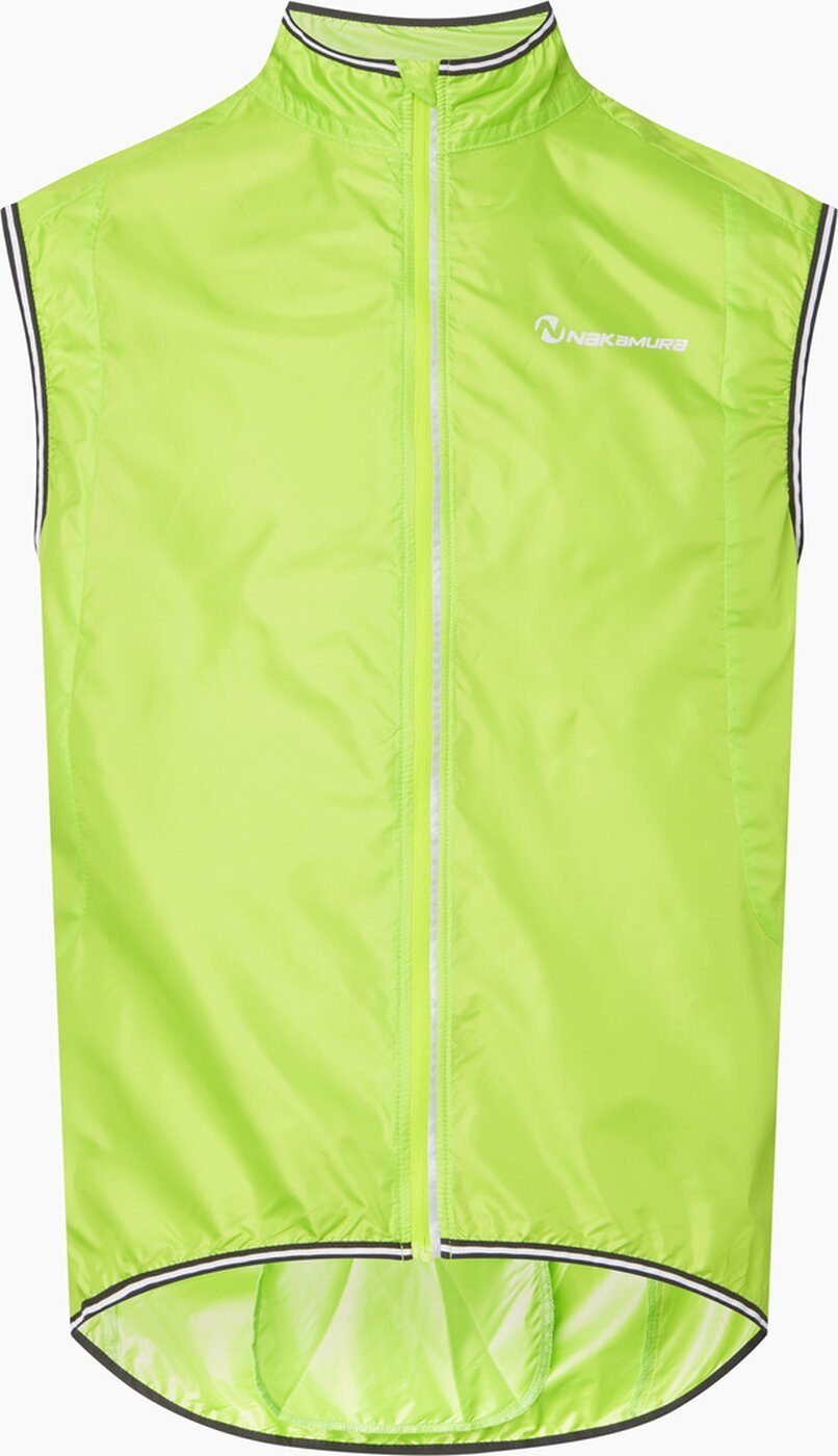 Radtrikot NAKAMURA LIME II He.-Weste ux Dambel GREEN