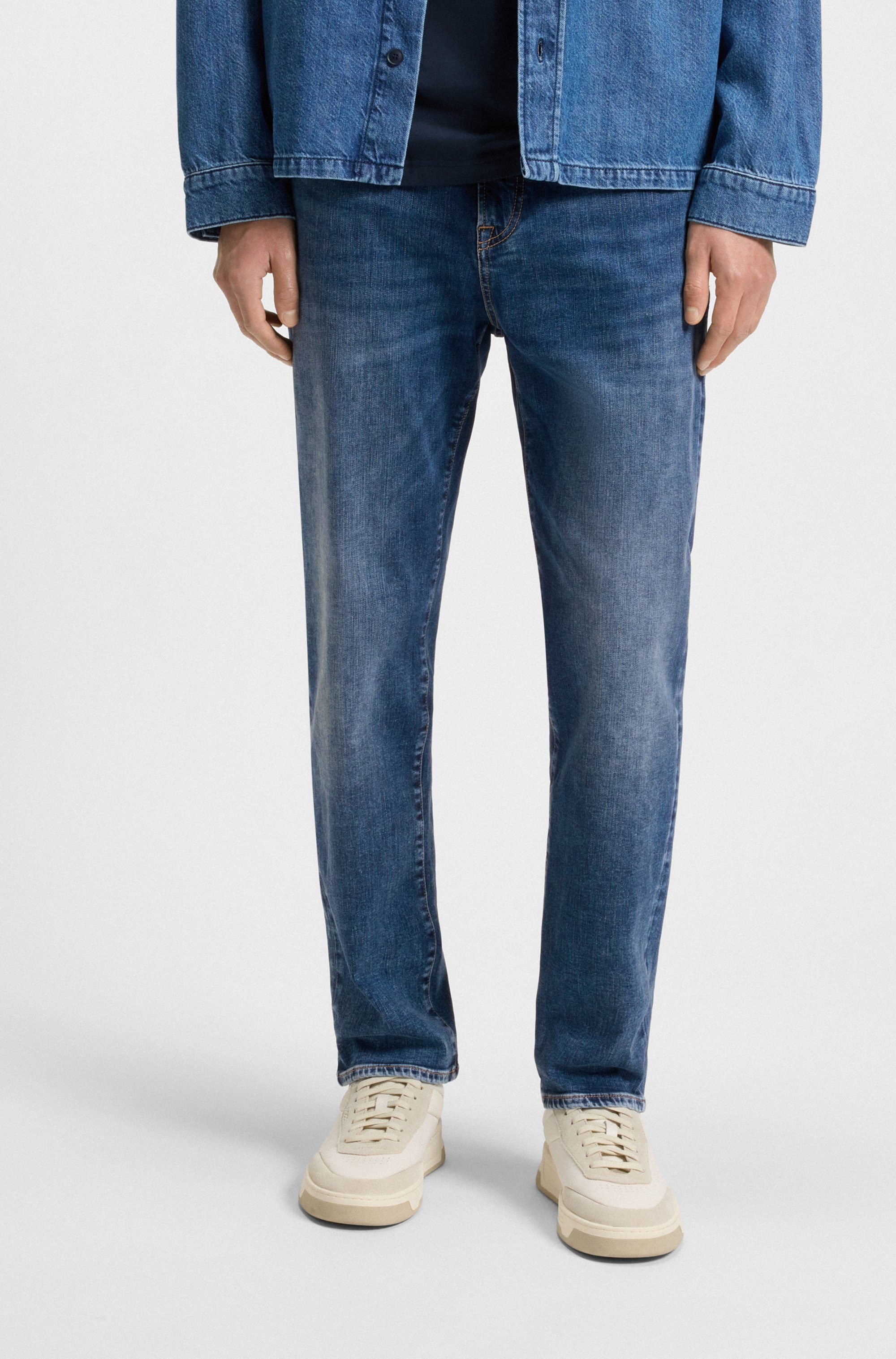 BOSS ORANGE Regular-fit-Jeans Re Maine mit hoher Elastizität für besten Tra günstig online kaufen