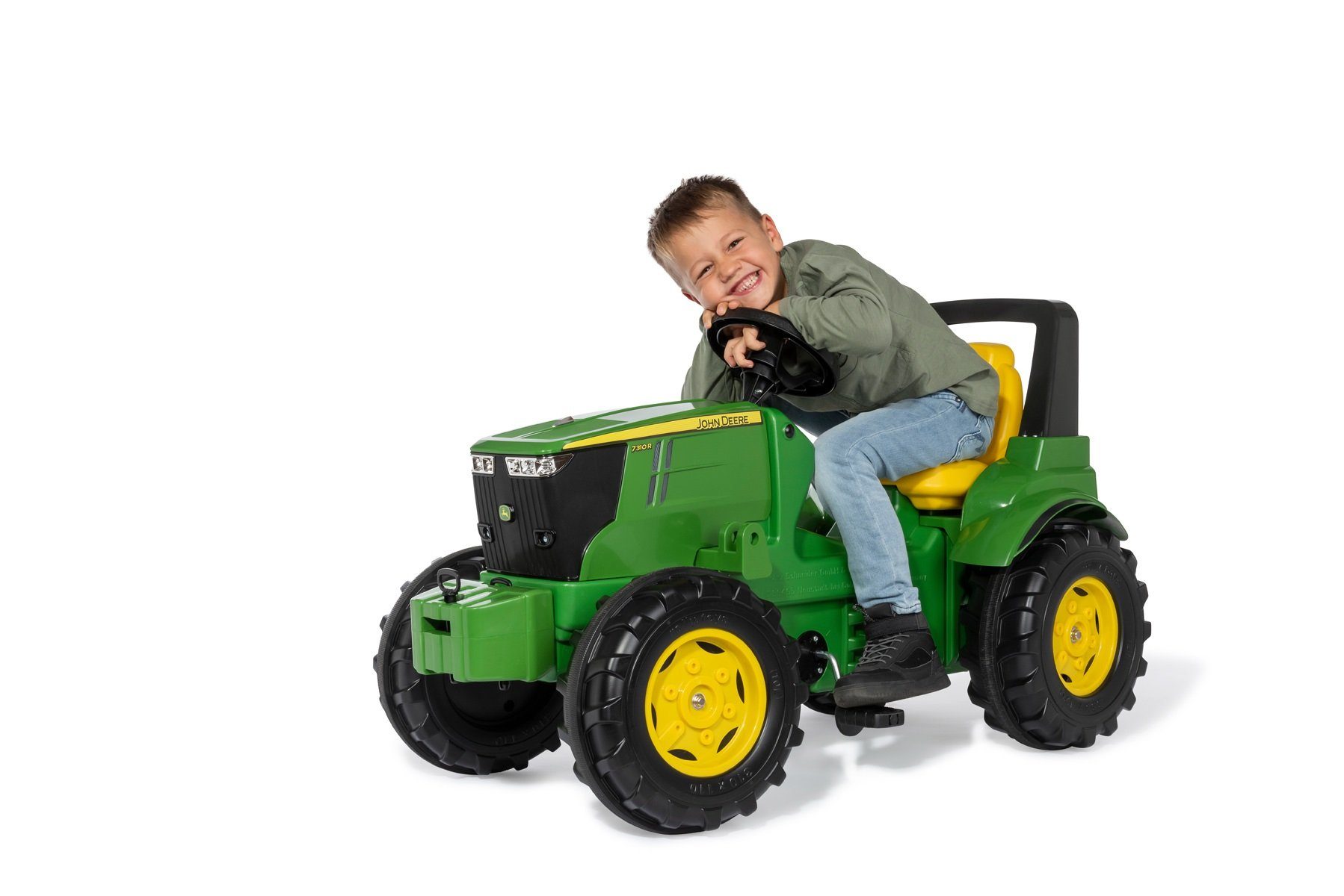 rolly toys® Tretfahrzeug »Rolly Toys Farmtrac John Deere 7310R Traktor Trettraktor 700240«