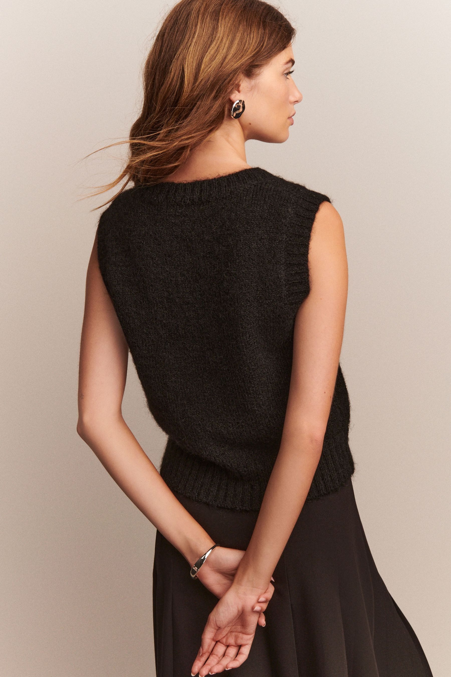Next Trägertop Tank-Stricktop mit U-Ausschnitt und günstig online kaufen