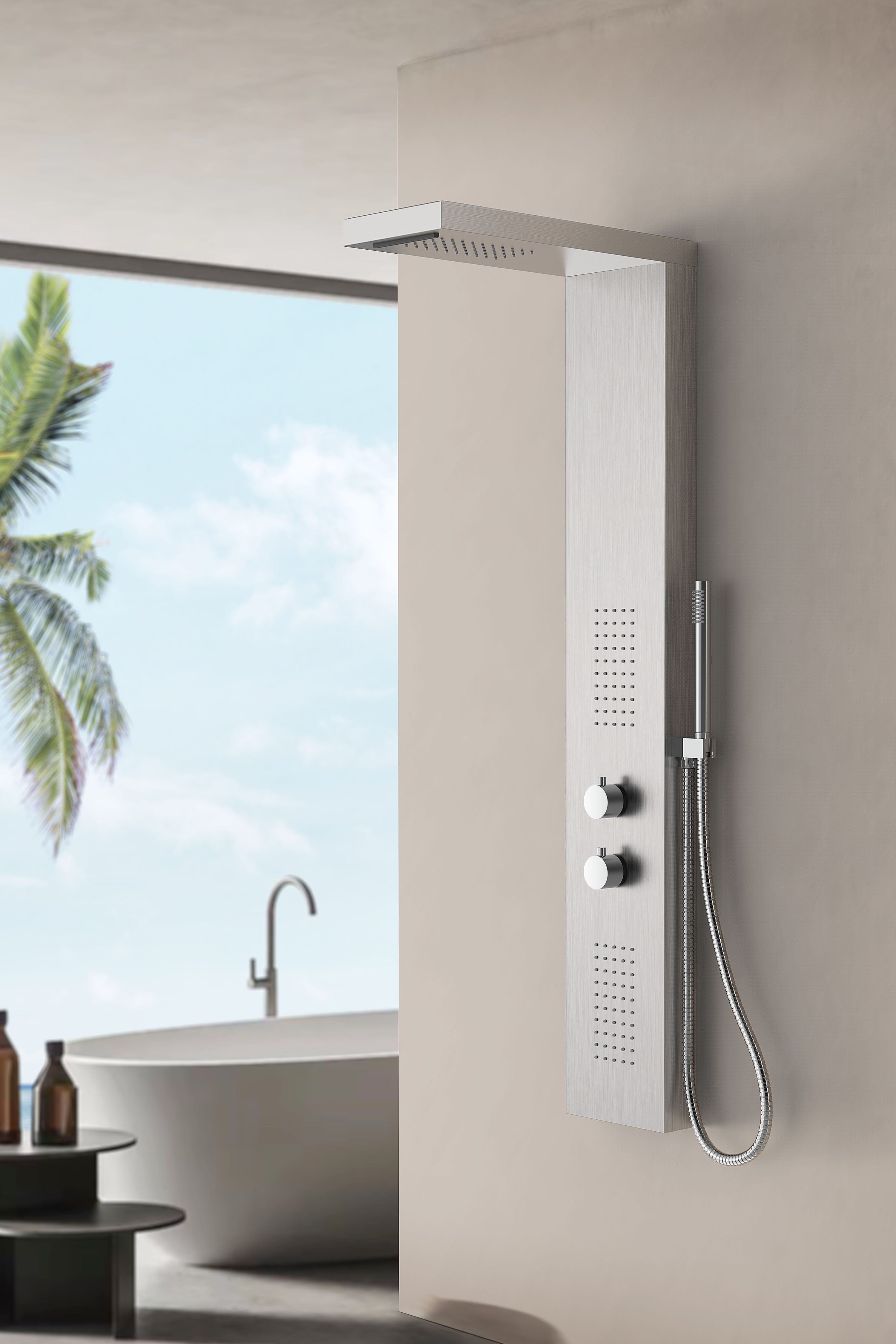 Marwell Duschsäule Essenza, Höhe 125 cm, günstig online kaufen