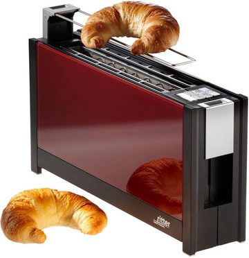 ritter Toaster volcano 5 rot, 1 langer Schlitz, für 2 Scheiben, 950 W