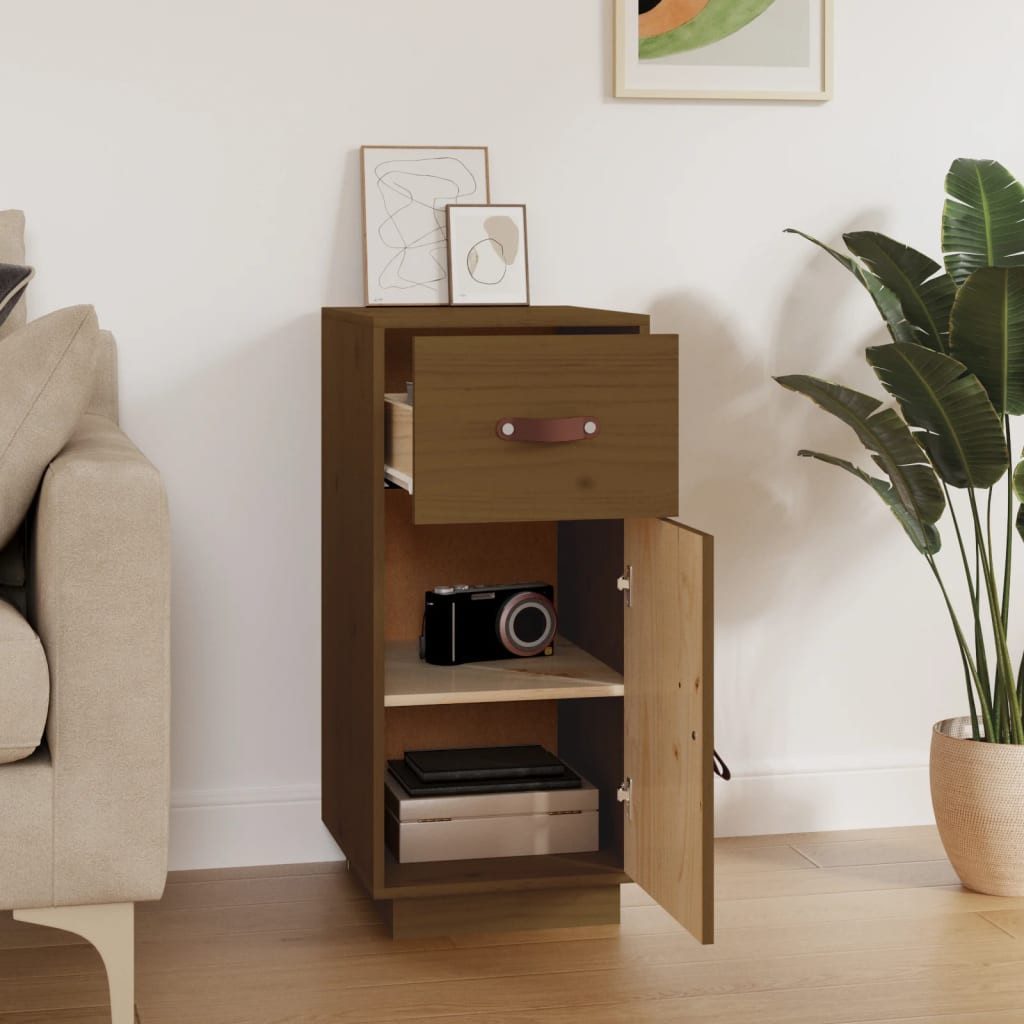 vidaXL Sideboard Sideboard Honigbraun 34x40x75 cm günstig online kaufen