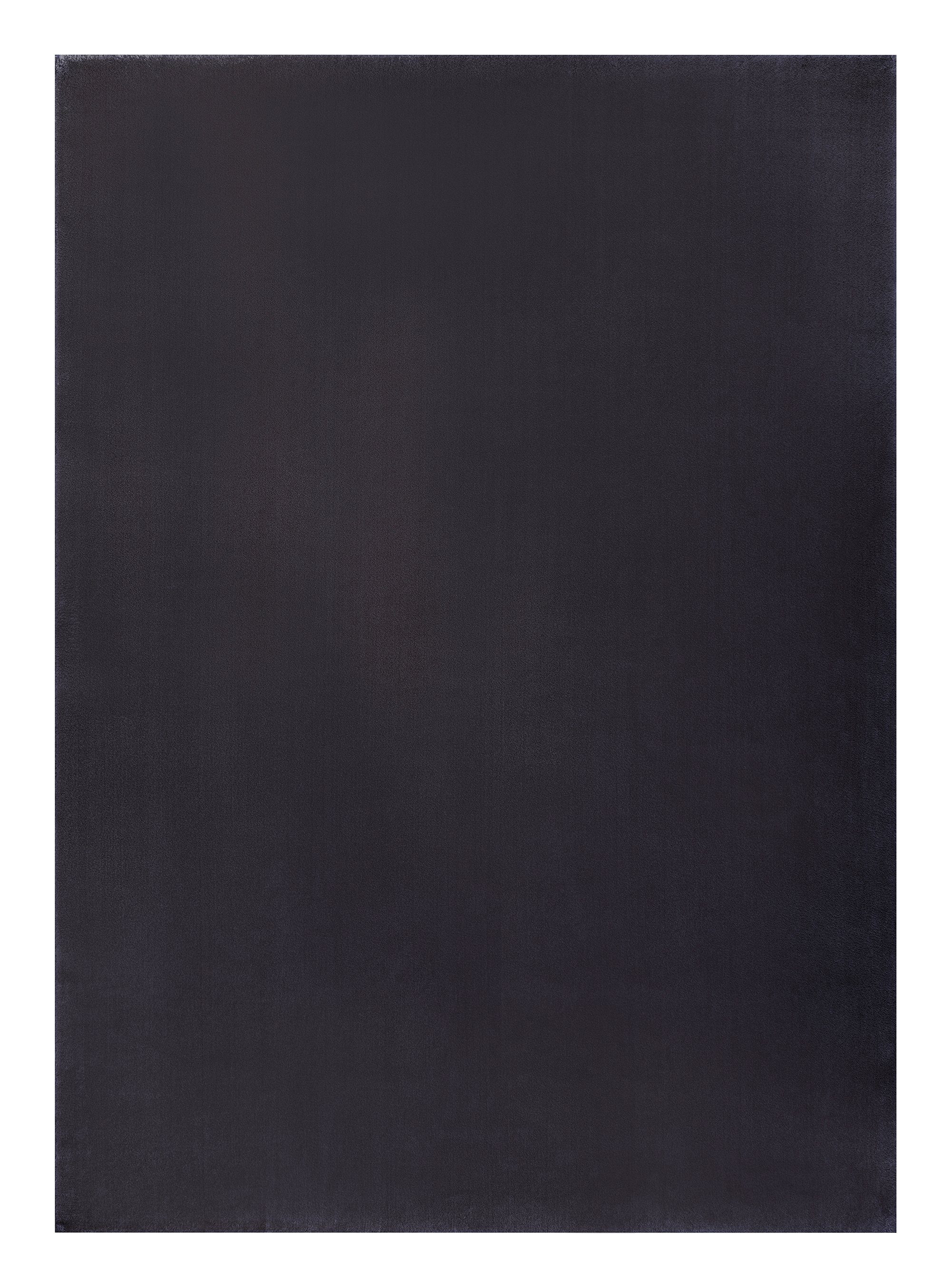 Teppich Akor Kollektion, TEPPIA, Höhe: 8 mm, Teppia Teppich Waschbar Rutschfest Küchenteppich Einfarbig DarkGrau