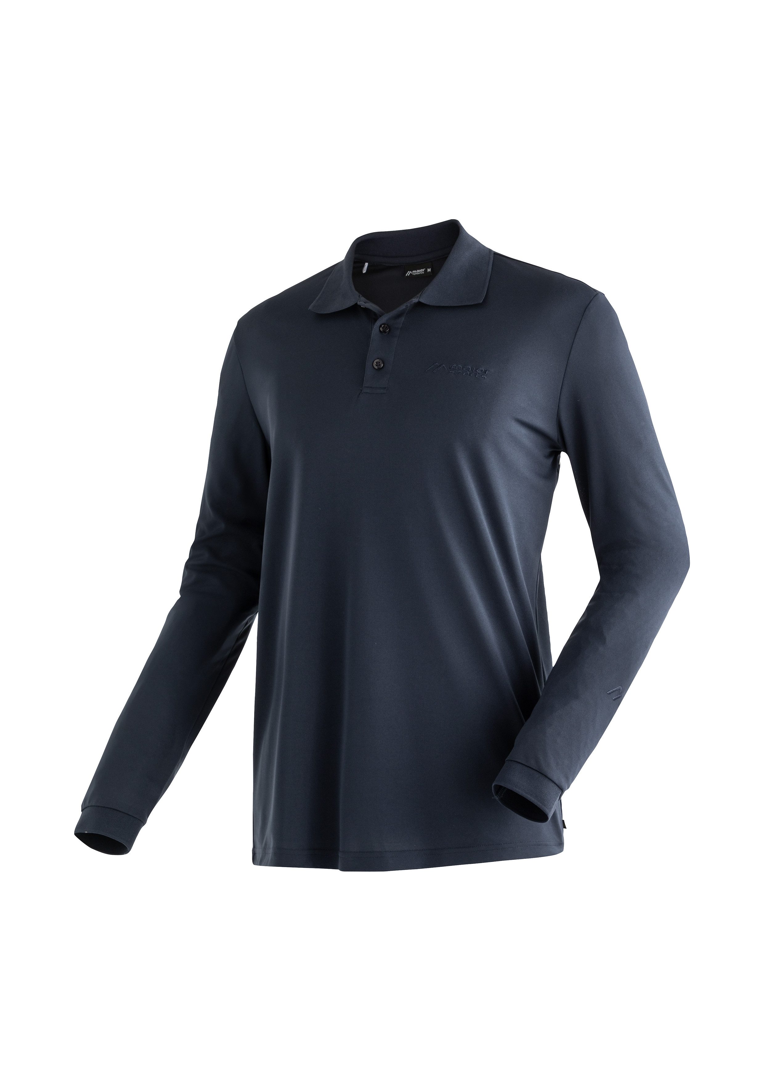Maier Sports Poloshirt Ulrich L/S Herren günstig online kaufen