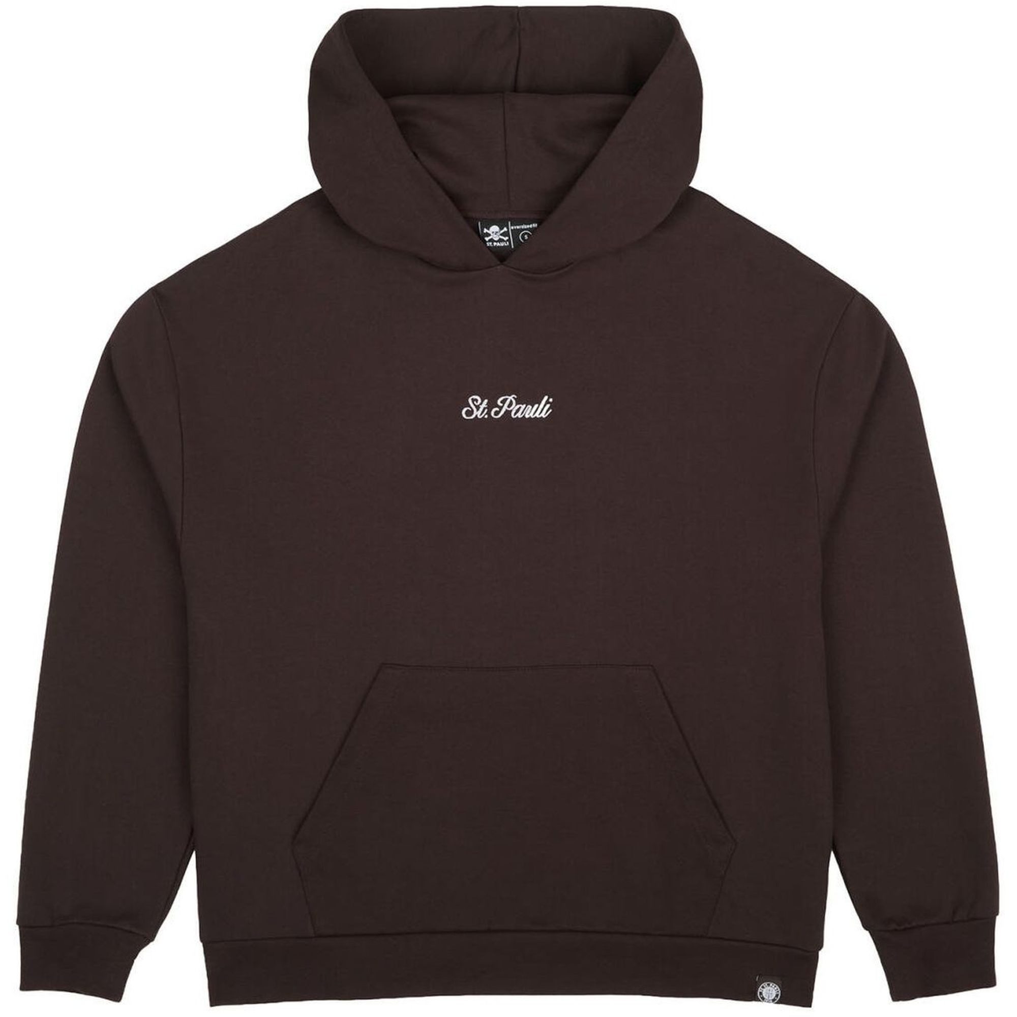 FC St. Pauli Kapuzenpullover FC St. Pauli Kapuzenpullover St. Pauli Script - braun