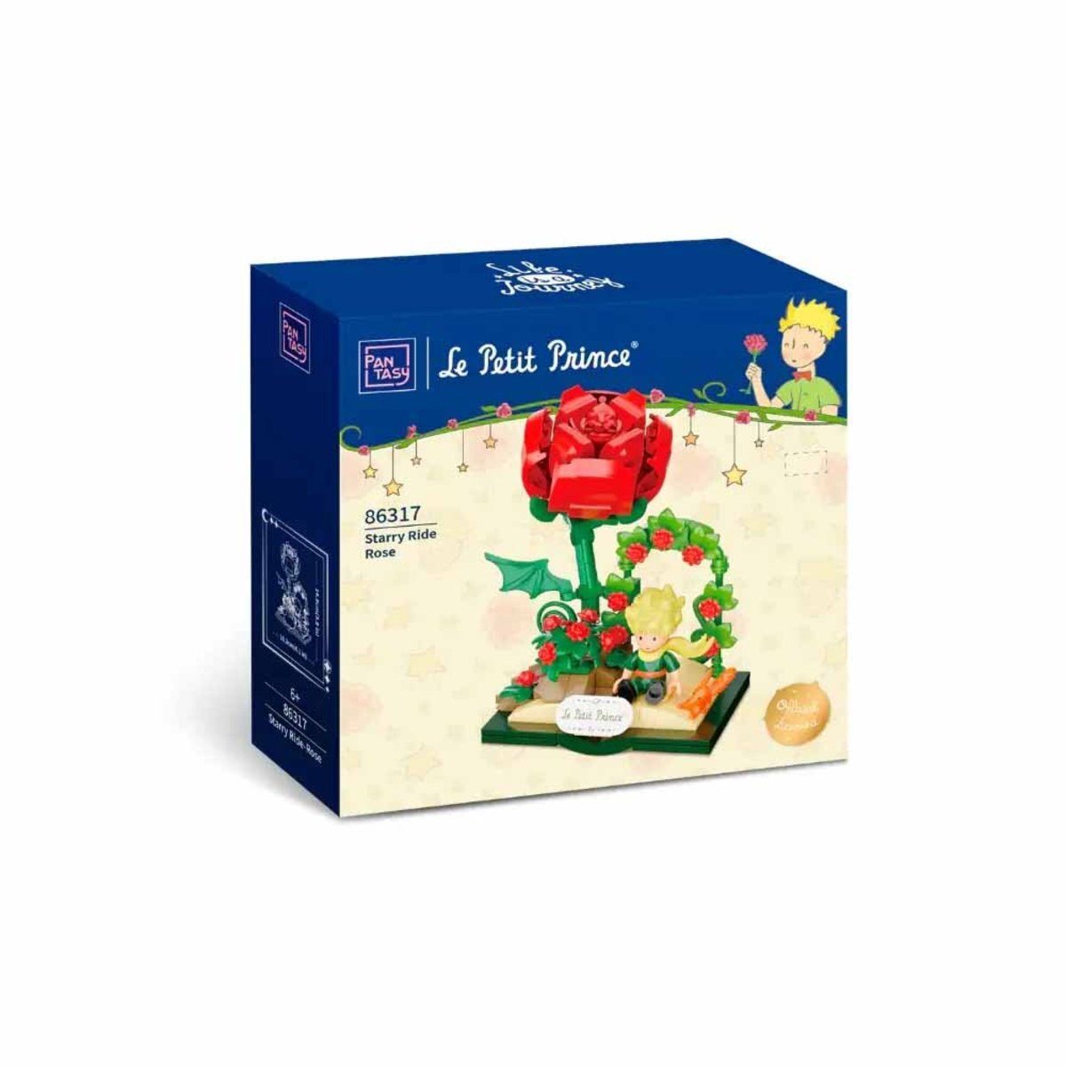 Pantasy 86317 Starry Ride-Rose Spielbausteine
