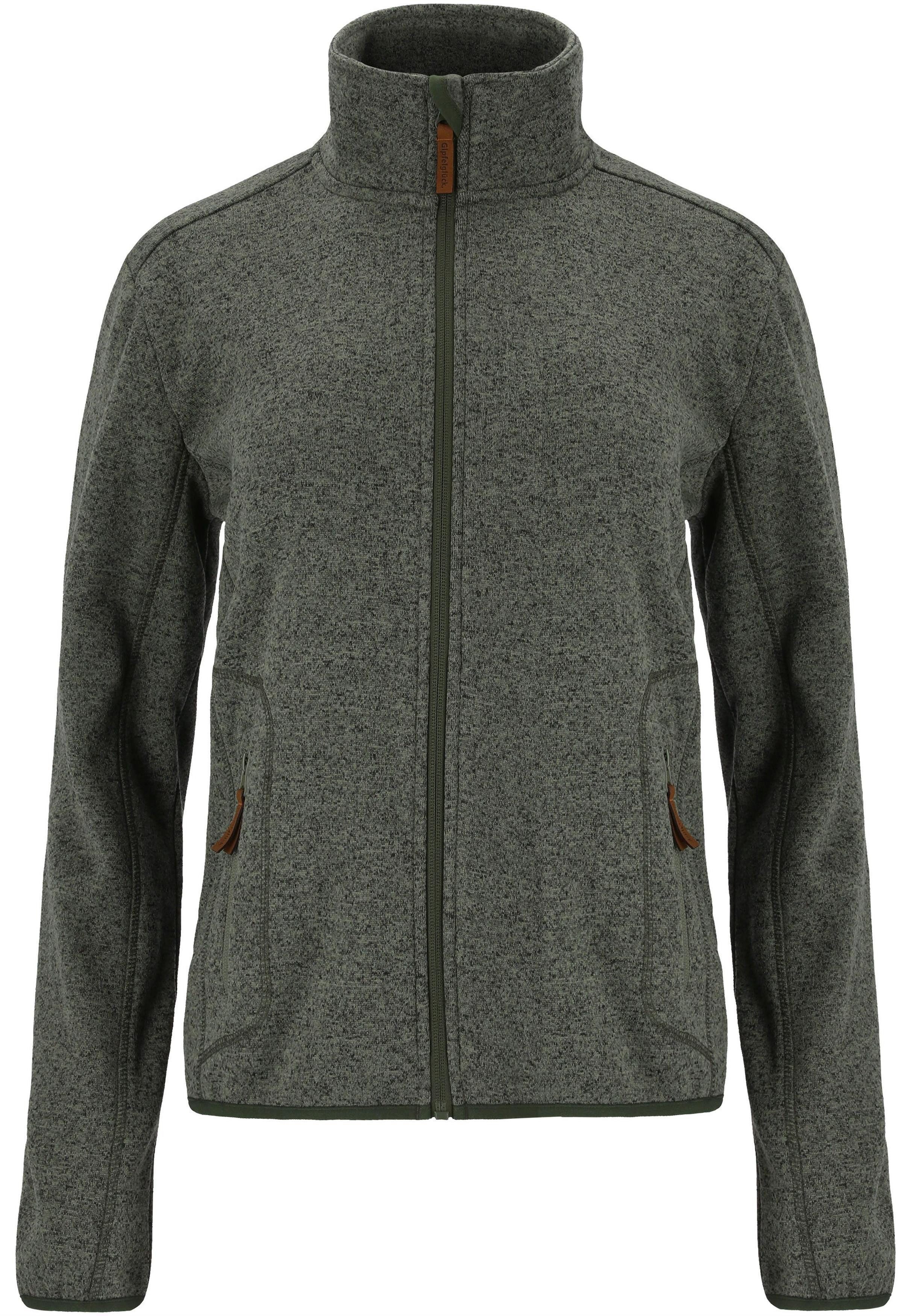 Gipfelglück Fleecejacke Ilona für Damen atmungsaktiv, Comfort Stretch