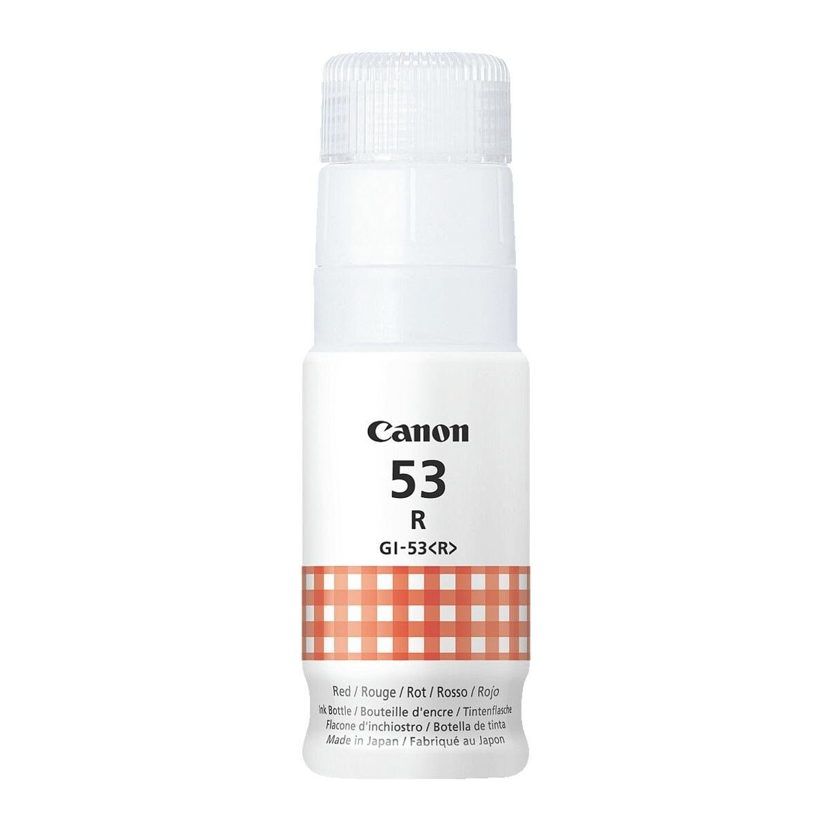 Canon GI-53 R Tintenpatrone (60 Original ml, rot) Tintenflasche