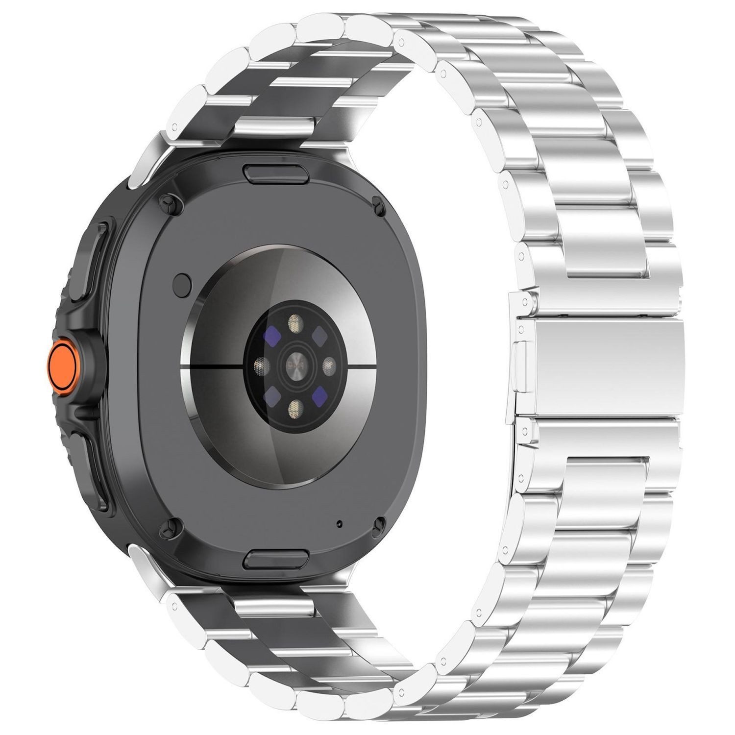 Wigento Smartwatch-Armband Für Samsung Galaxy Watch 8 / 8 Classic Bead Edel günstig online kaufen