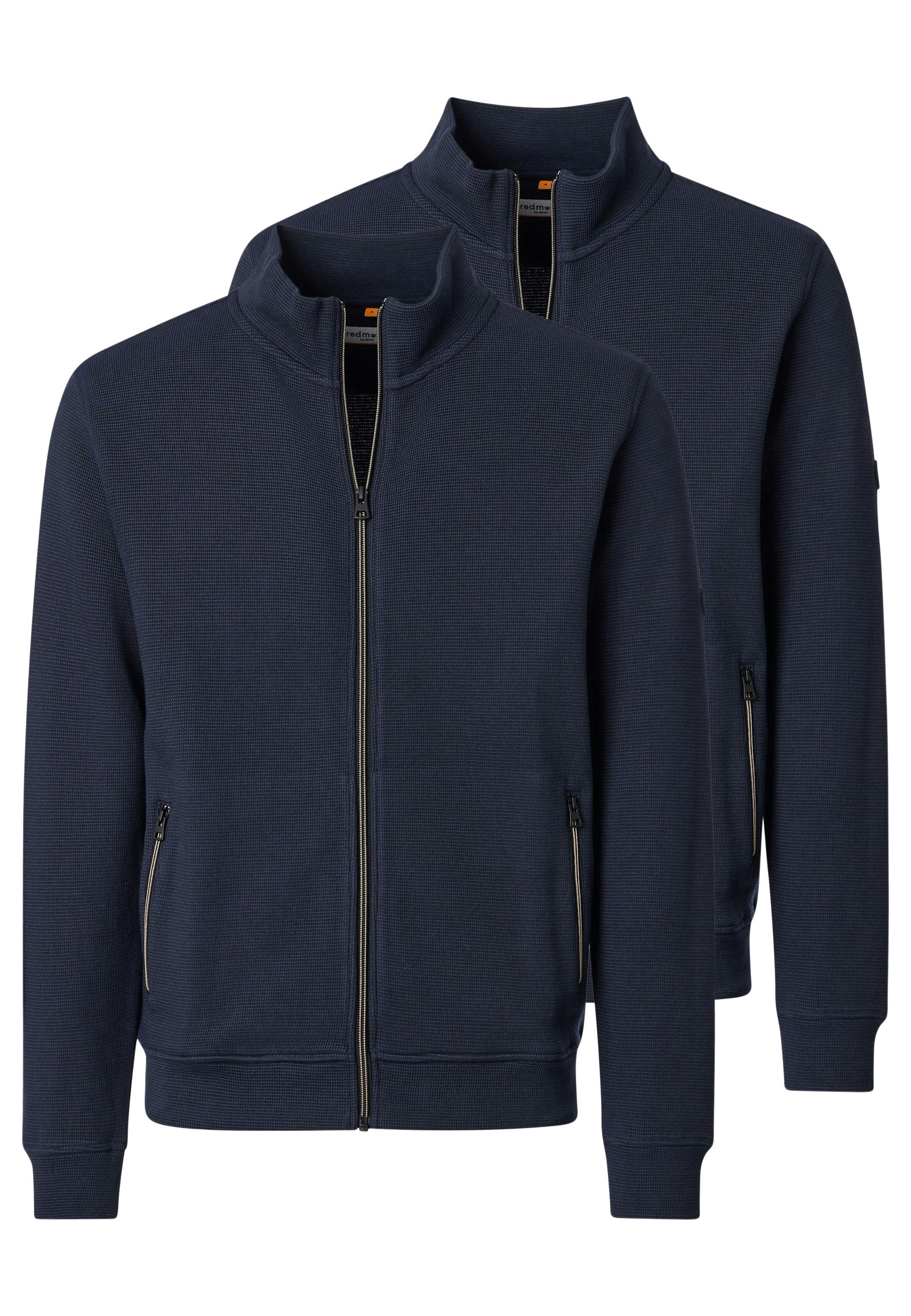 Sweatjacke 2er Pack Basic