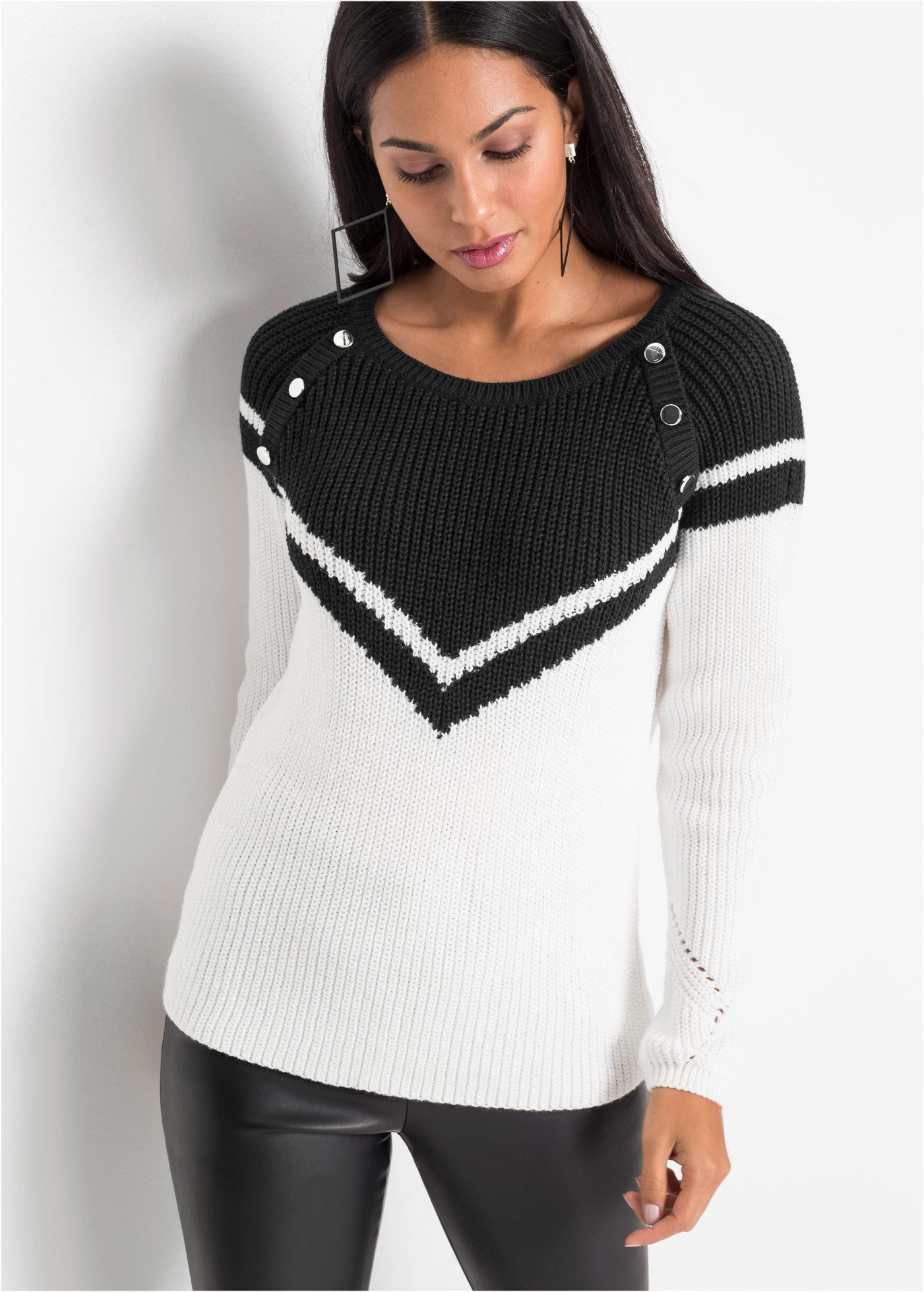 bonprix Strickpullover günstig online kaufen