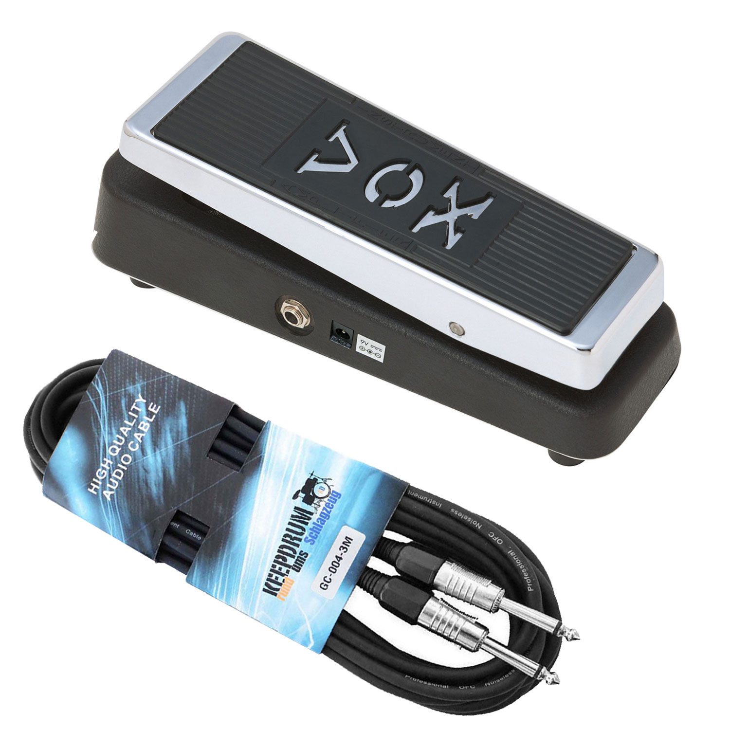 VOX-AMPS E-Gitarre Vox Effektgerät V847A Wah-Wah Pedal mit Kabel, Effektgerät, Gitarre und Bass, Effektgerät