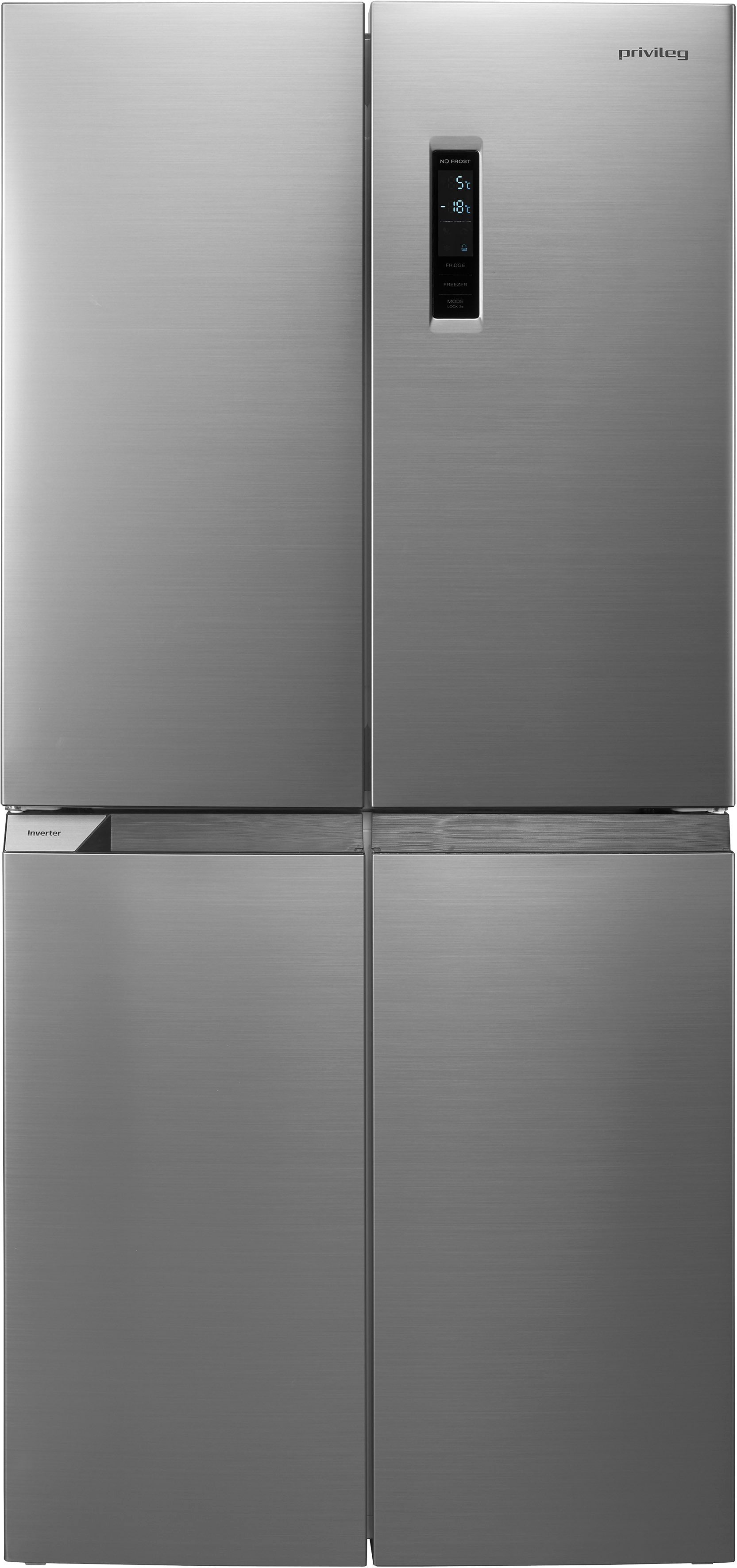 Privileg Multi Door PRGF 6421 XP4E, 180 cm hoch, 79,5 cm breit, Total NoFrost & On-Door Display – Kühlen intelligent