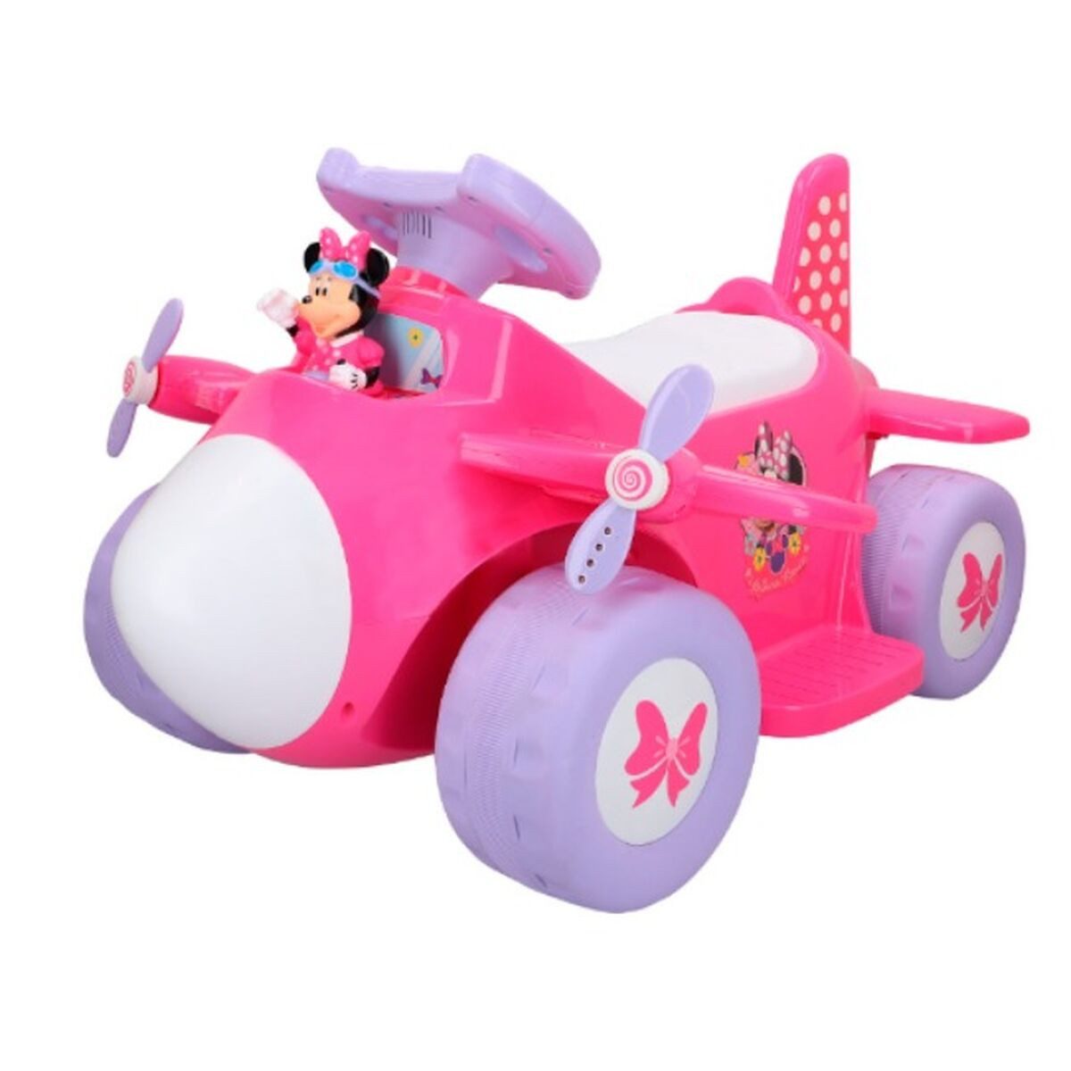 Rutscherauto Minnie mouse Elektroauto für Kinder Minnie Mouse Batterie Flugzeug 6 V