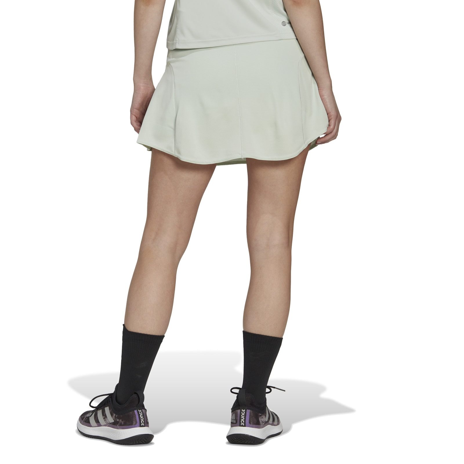 adidas Performance Tennisrock Match HEAT.RDY (integrierte Tight, hoher Bund) grün Damen