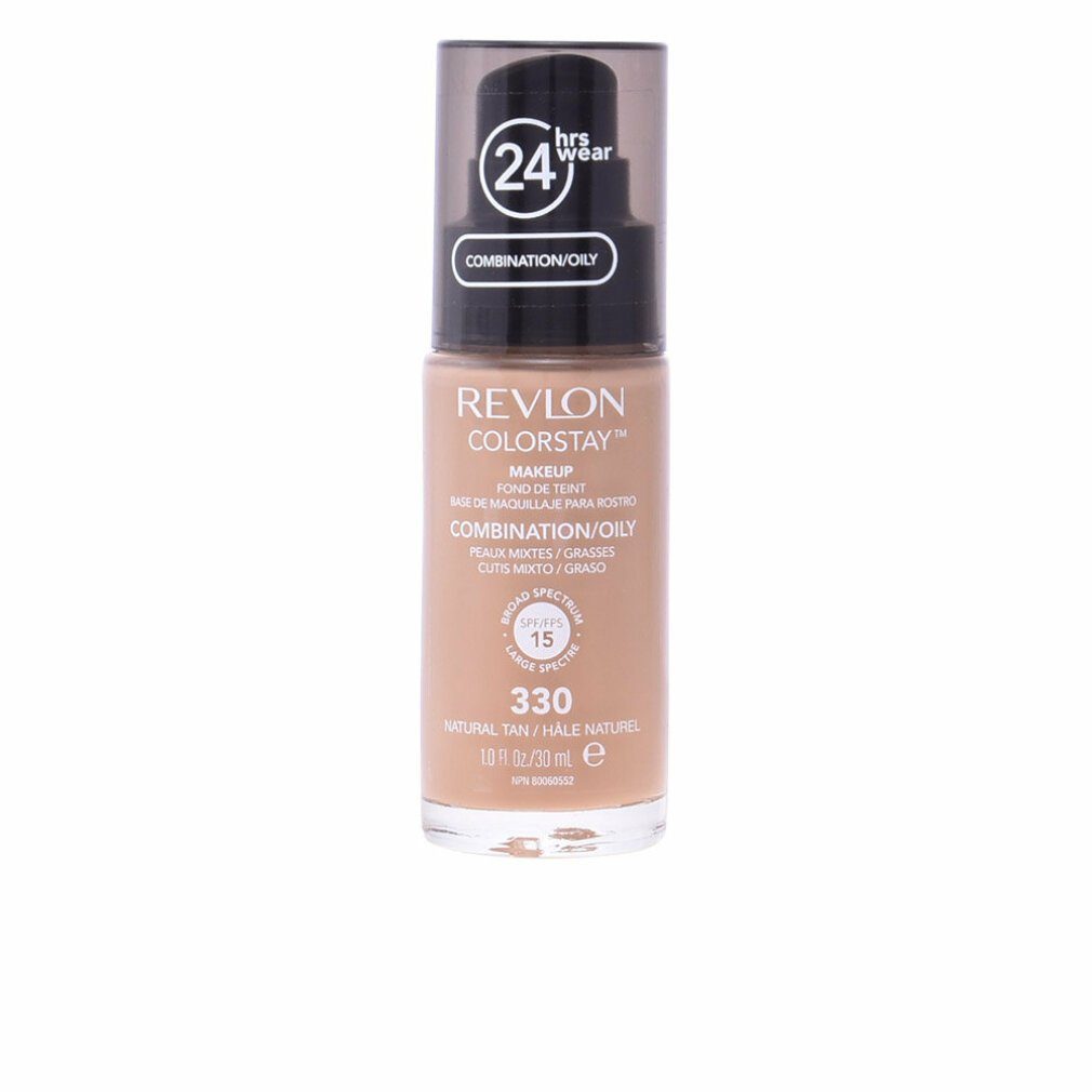 Revlon Foundation ColorStay Make-up Combination Oily #330 Natural Tan 30ml
