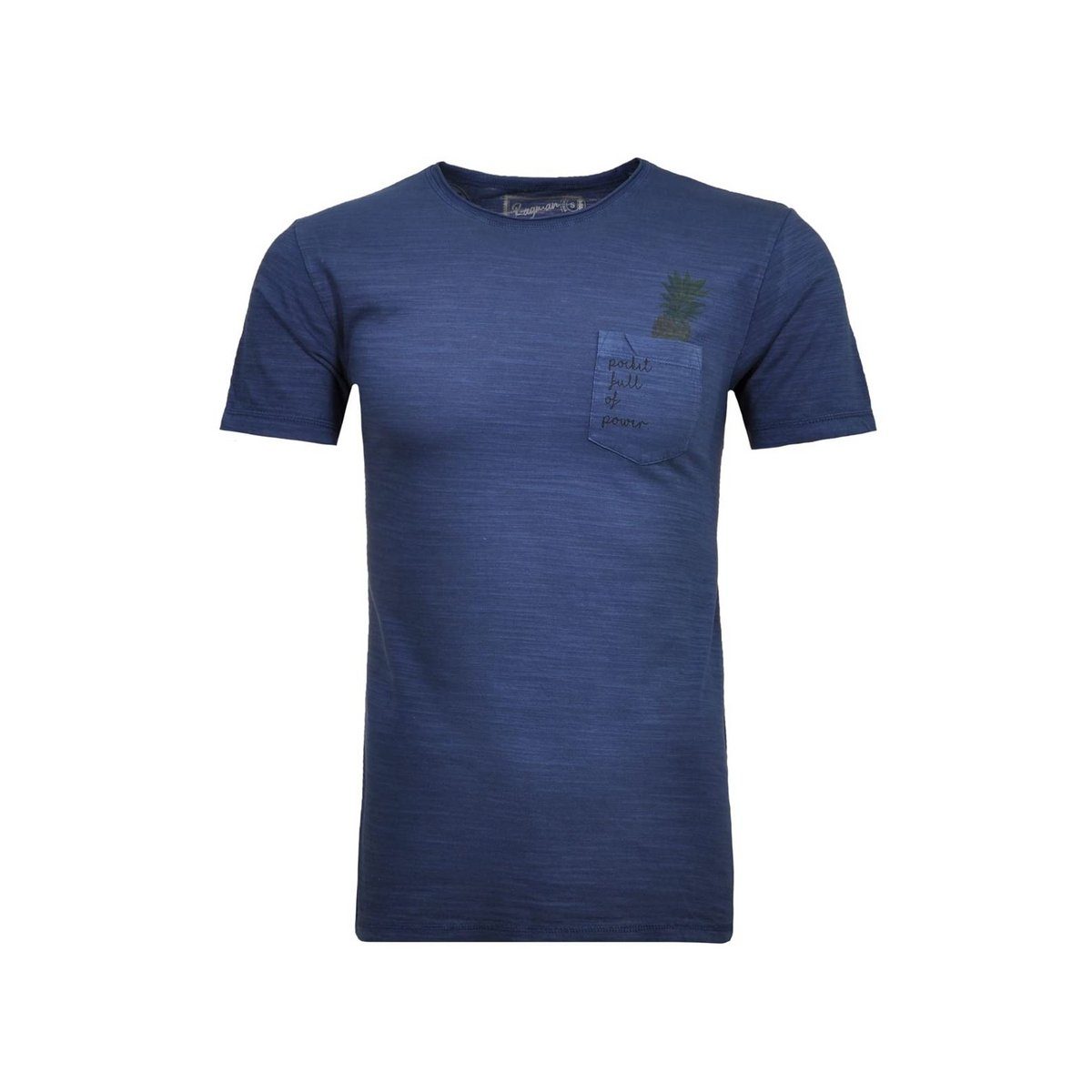 RAGMAN T-Shirt blau sonstiges (1-tlg)