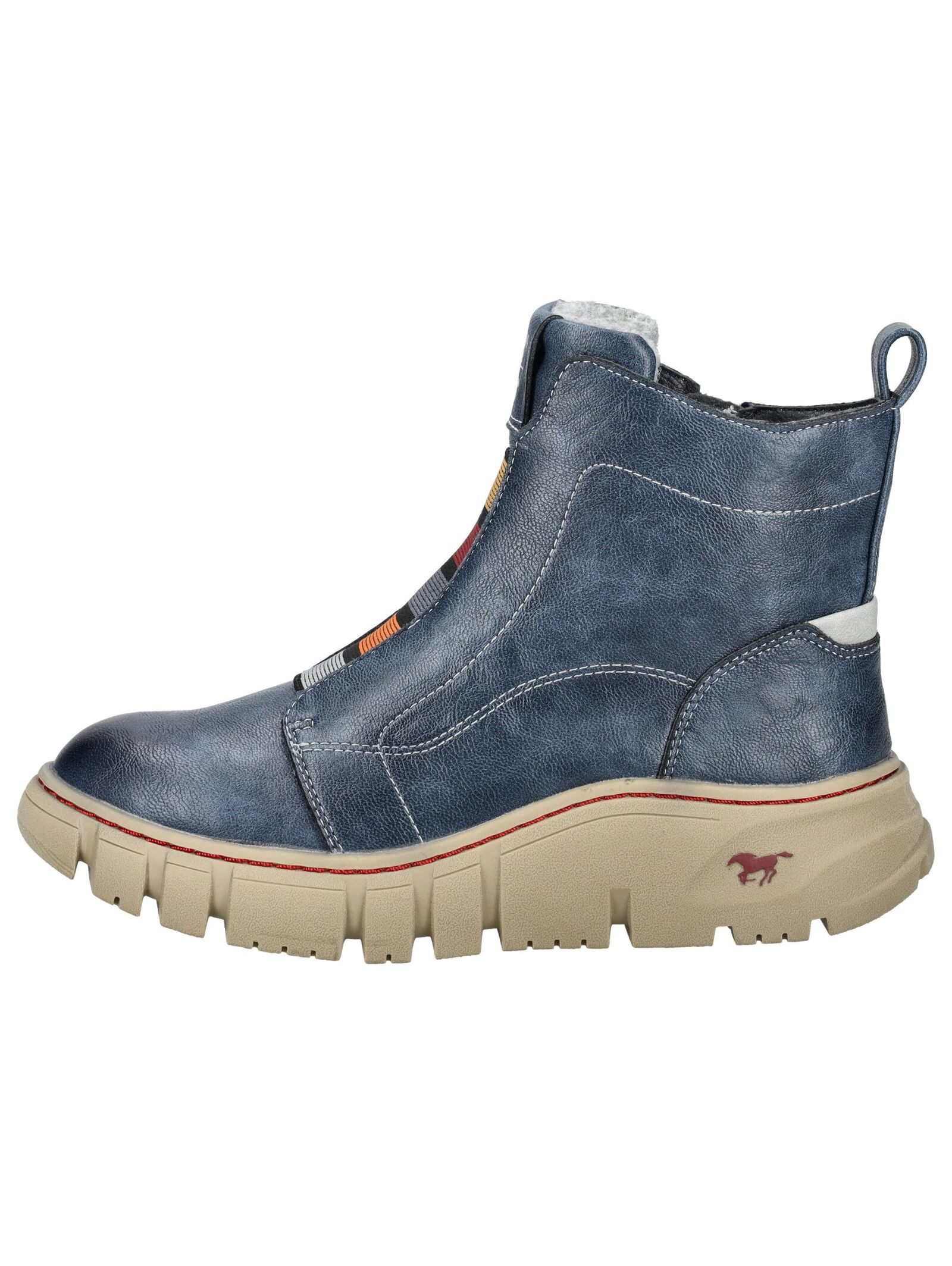 Mustang Shoes Mustang Shoes Stiefelette Lederimitat Stiefelette